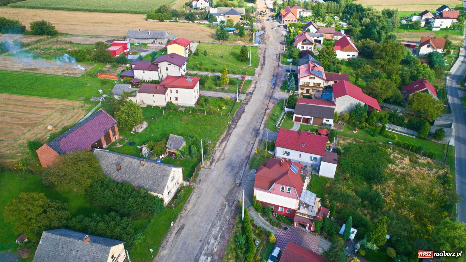 Zdjęcie w galerii na portalu naszraciborz.pl: Raport z przebudowy DW 935 Racibórz-Kornowac-Rzuchów [FOTO]  wiadomości z regionu