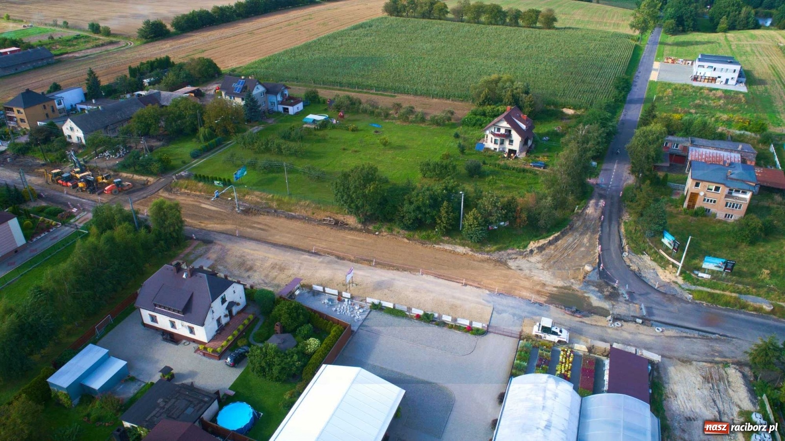 Zdjęcie w galerii na portalu naszraciborz.pl: Raport z przebudowy DW 935 Racibórz-Kornowac-Rzuchów [FOTO]  wiadomości z regionu