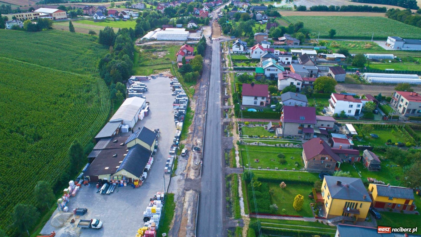 Zdjęcie w galerii na portalu naszraciborz.pl: Raport z przebudowy DW 935 Racibórz-Kornowac-Rzuchów [FOTO]  wiadomości z regionu