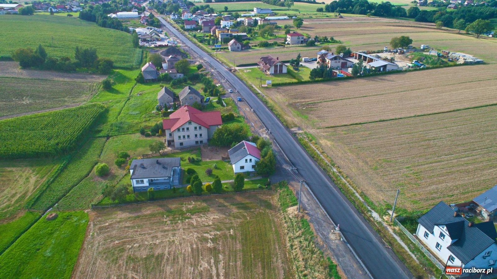 Zdjęcie w galerii na portalu naszraciborz.pl: Raport z przebudowy DW 935 Racibórz-Kornowac-Rzuchów [FOTO]  wiadomości z regionu