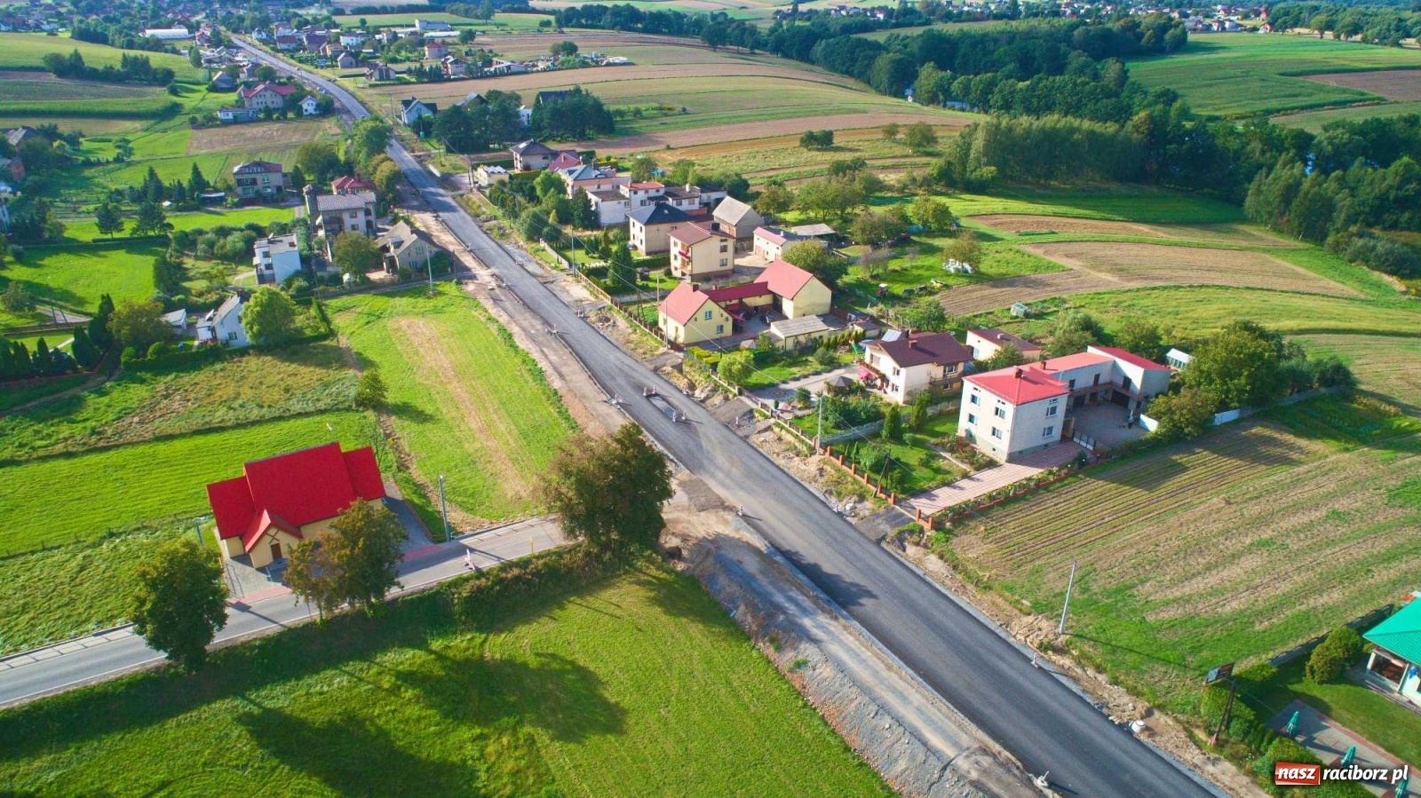 Zdjęcie w galerii na portalu naszraciborz.pl: Raport z przebudowy DW 935 Racibórz-Kornowac-Rzuchów [FOTO]  wiadomości z regionu