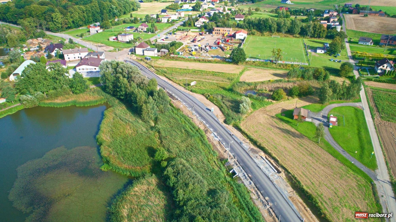 Zdjęcie w galerii na portalu naszraciborz.pl: Raport z przebudowy DW 935 Racibórz-Kornowac-Rzuchów [FOTO]  wiadomości z regionu