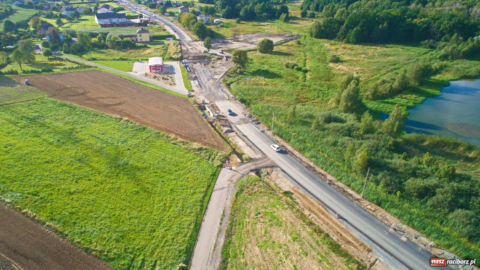 Zdjęcie w galerii na portalu naszraciborz.pl: Raport z przebudowy DW 935 Racibórz-Kornowac-Rzuchów [FOTO]  wiadomości z regionu