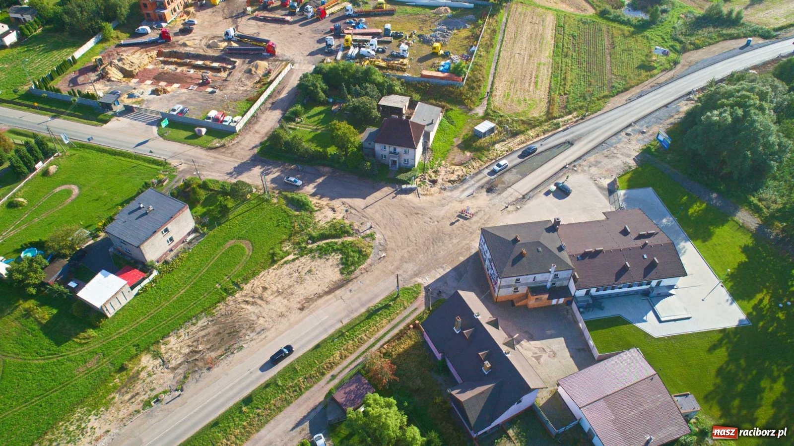 Zdjęcie w galerii na portalu naszraciborz.pl: Raport z przebudowy DW 935 Racibórz-Kornowac-Rzuchów [FOTO]  wiadomości z regionu