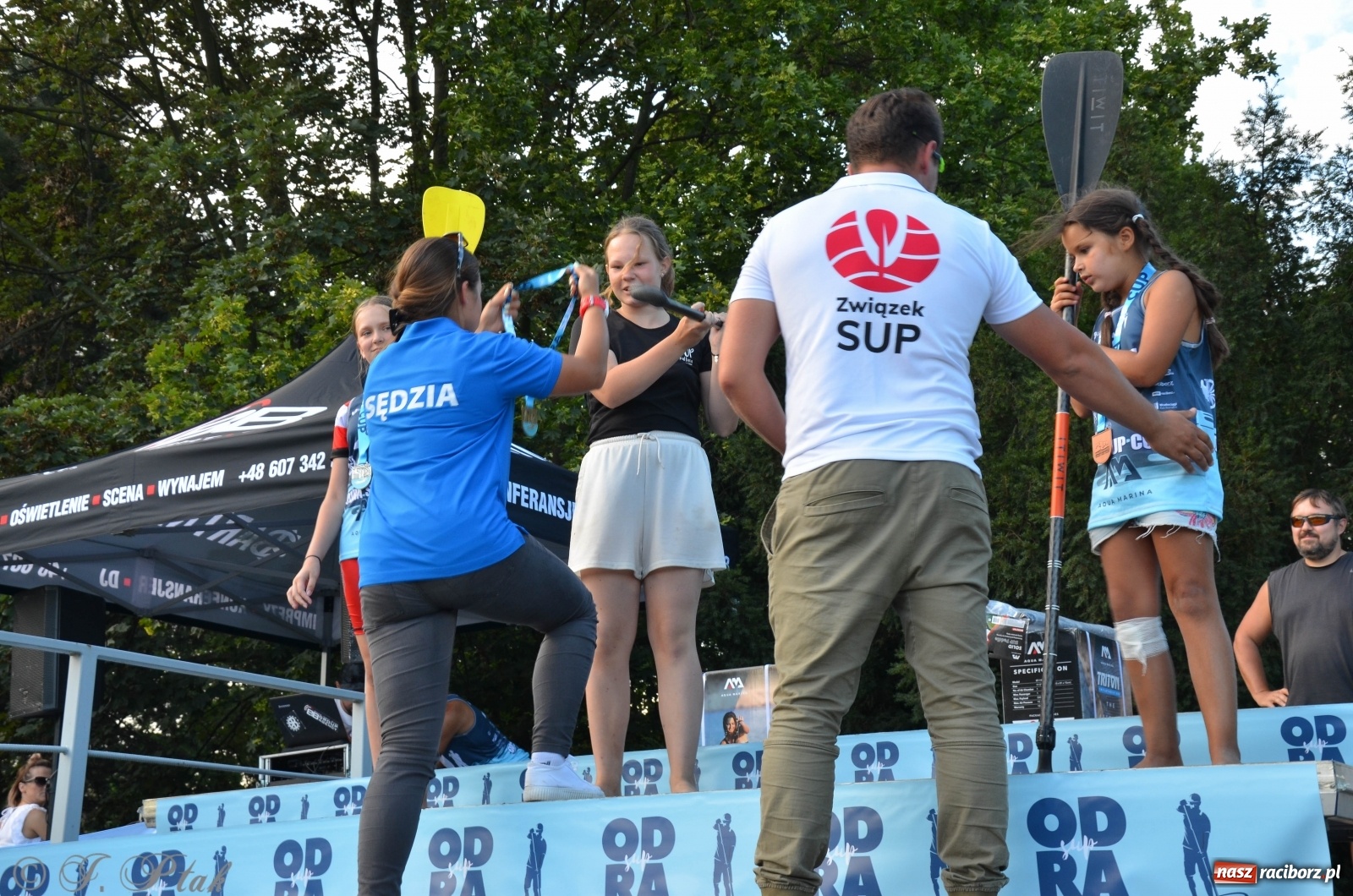 Zdjęcie w galerii na portalu naszraciborz.pl: Raciborzanie na podium ODRA SUP CUP  wiadomości z regionu