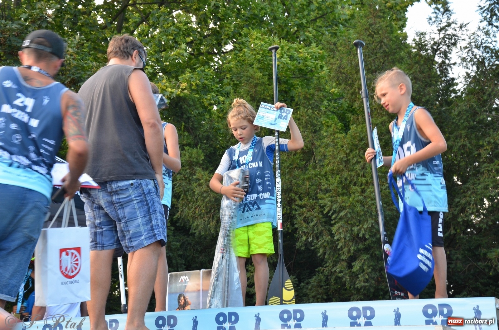 Zdjęcie w galerii na portalu naszraciborz.pl: Raciborzanie na podium ODRA SUP CUP  wiadomości z regionu