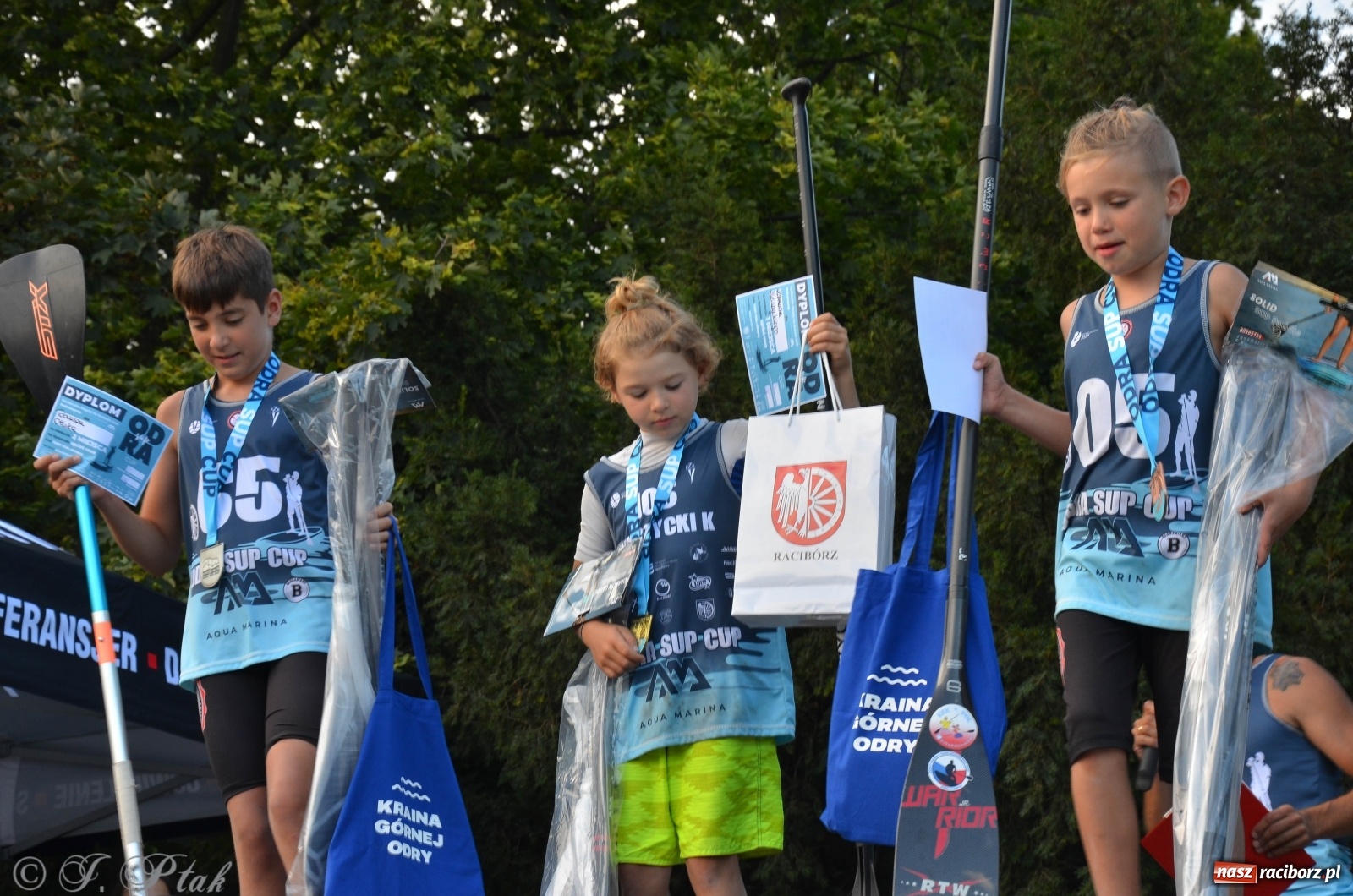 Zdjęcie w galerii na portalu naszraciborz.pl: Raciborzanie na podium ODRA SUP CUP  wiadomości z regionu