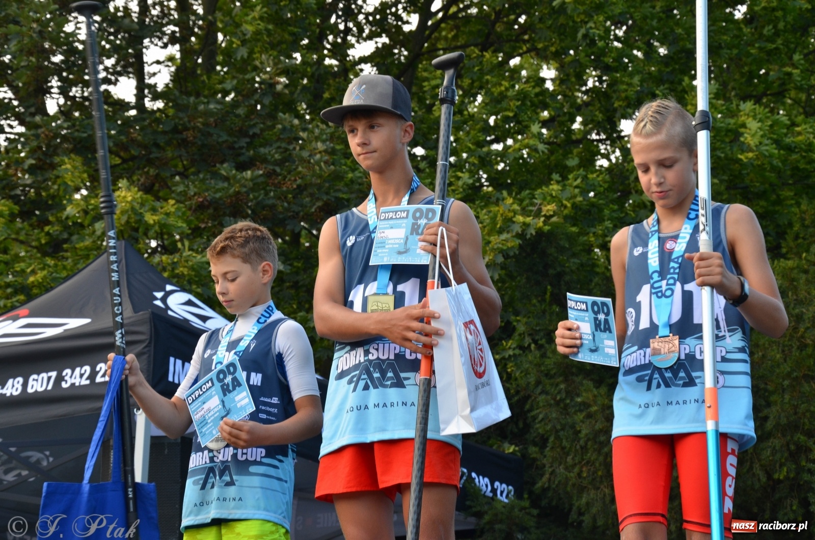 Zdjęcie w galerii na portalu naszraciborz.pl: Raciborzanie na podium ODRA SUP CUP  wiadomości z regionu