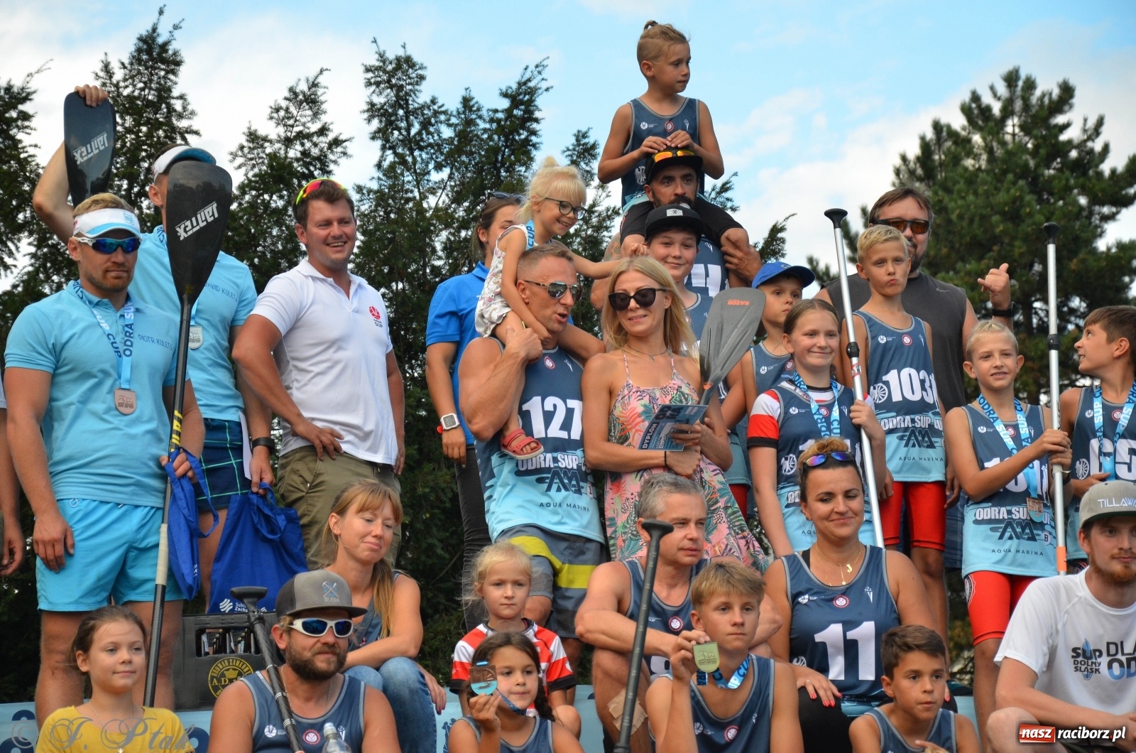 Zdjęcie w galerii na portalu naszraciborz.pl: Raciborzanie na podium ODRA SUP CUP  wiadomości z regionu