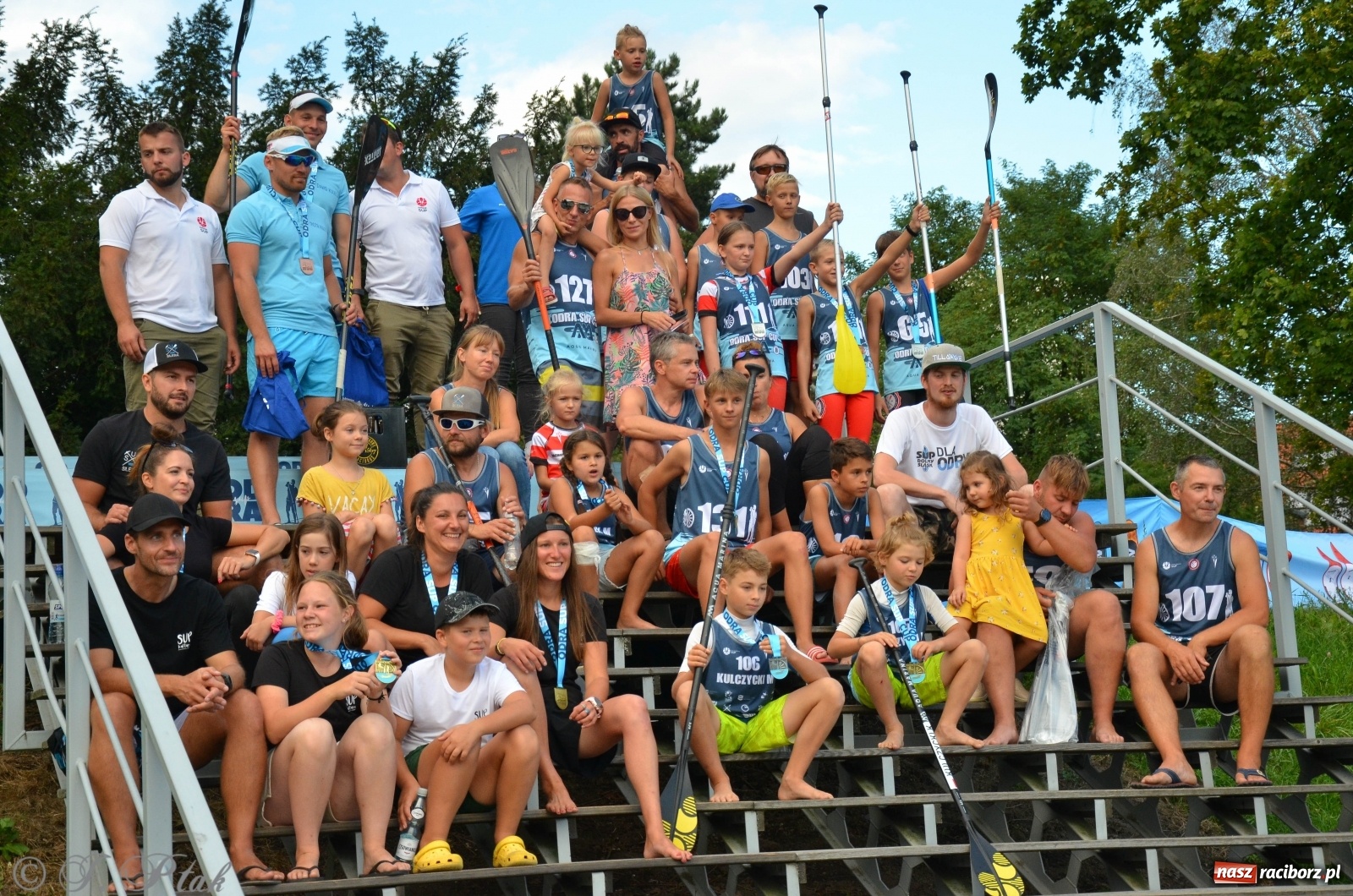 Zdjęcie w galerii na portalu naszraciborz.pl: Raciborzanie na podium ODRA SUP CUP  wiadomości z regionu