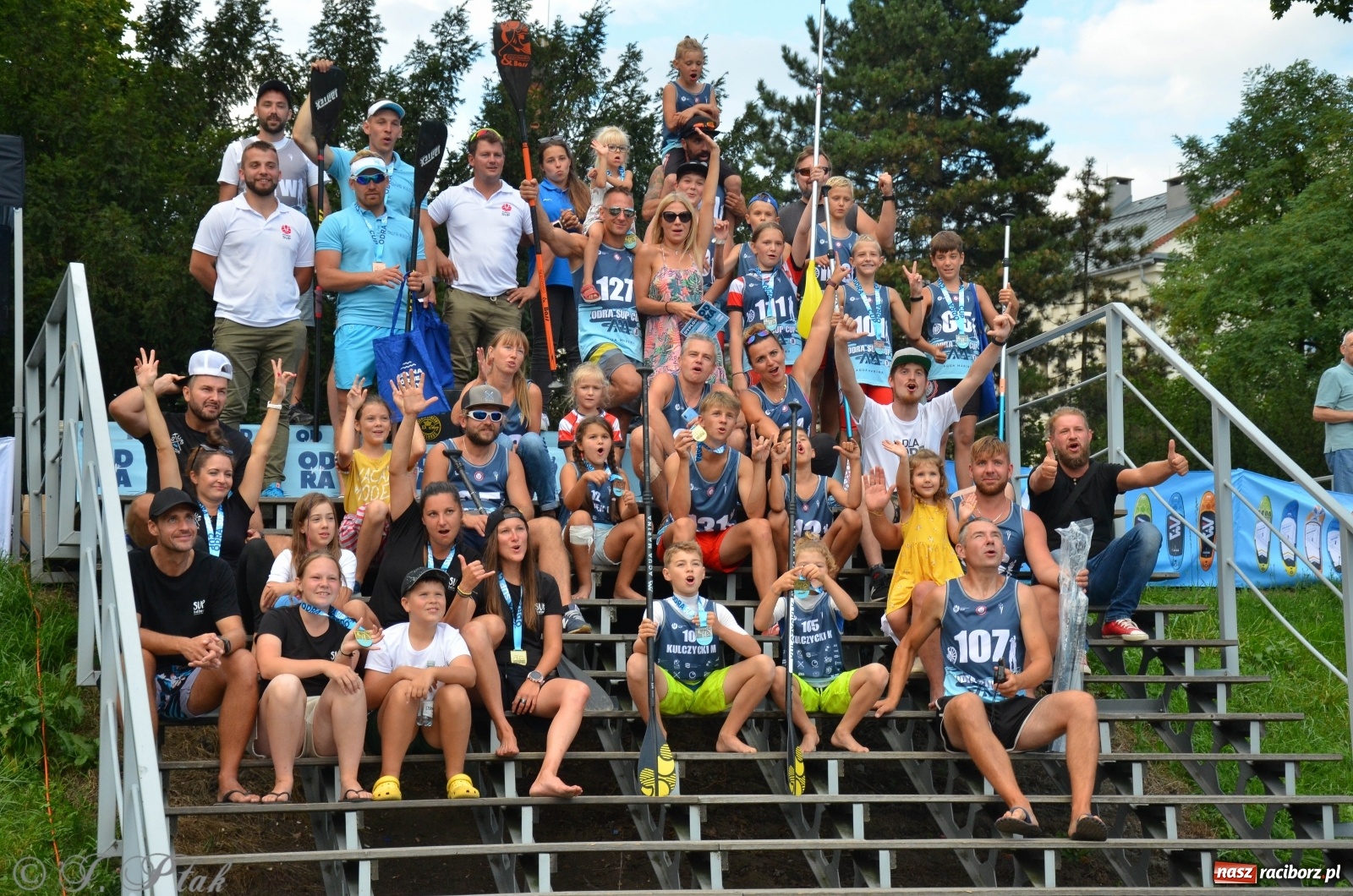 Zdjęcie w galerii na portalu naszraciborz.pl: Raciborzanie na podium ODRA SUP CUP  wiadomości z regionu