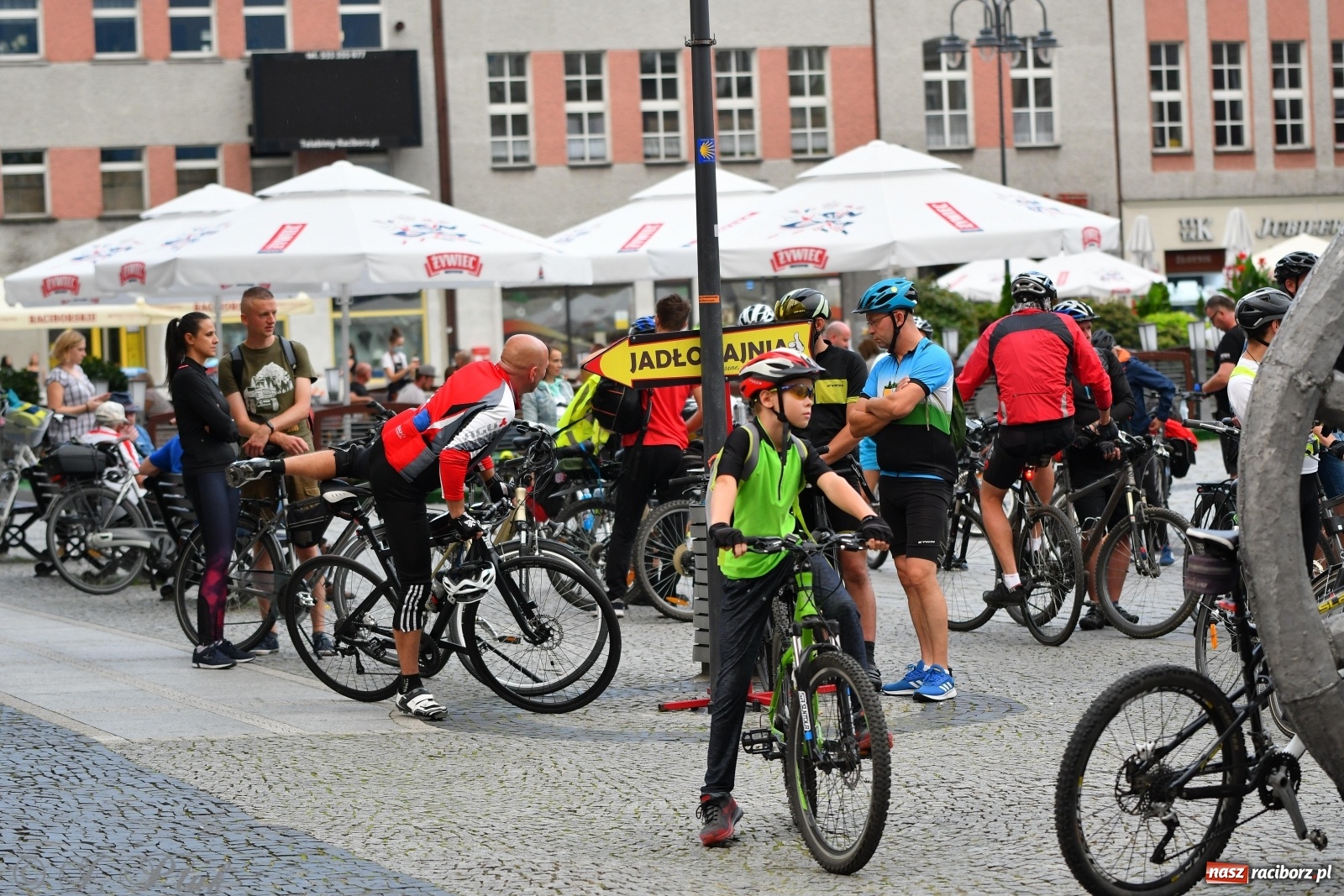 Zdjęcie w galerii na portalu naszraciborz.pl: Czwarta rekordowa Raciborska Nocka Rowerowa [FOTO]  wiadomości z regionu