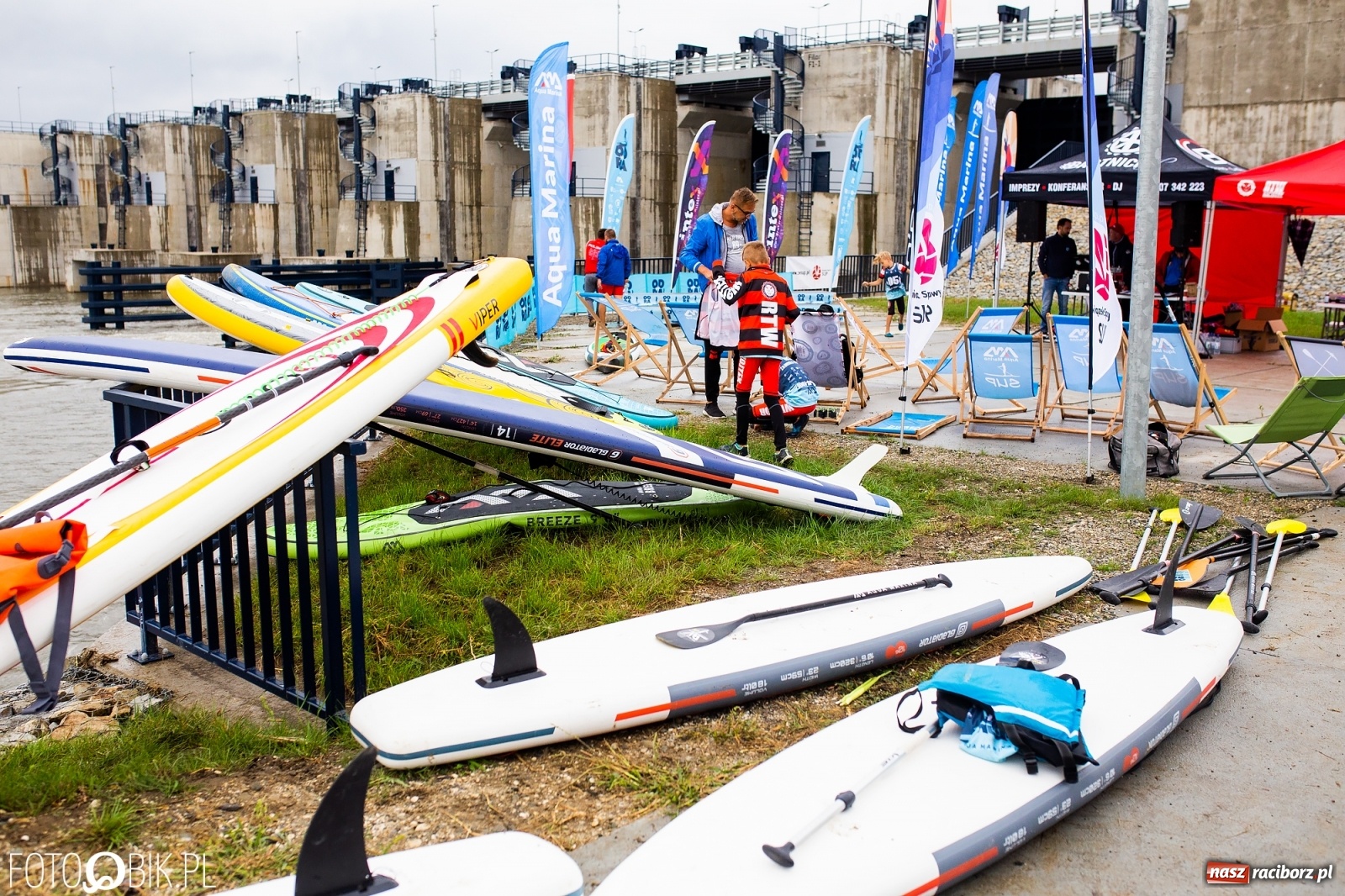 Zdjęcie w galerii na portalu naszraciborz.pl: Odra SUP CUP. Spotkanie z żywiołem [FOTO] wiadomości z regionu