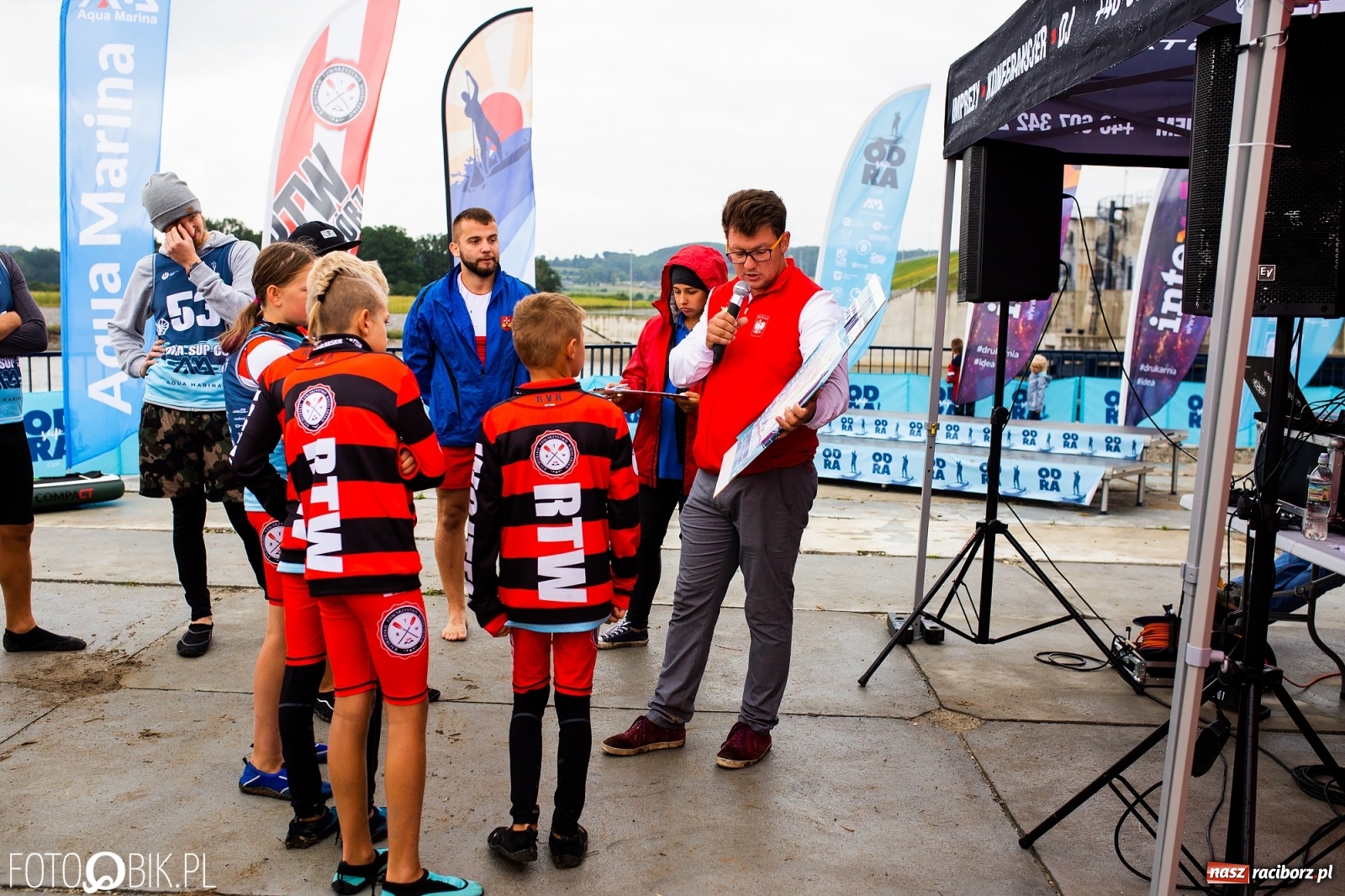 Zdjęcie w galerii na portalu naszraciborz.pl: Odra SUP CUP. Spotkanie z żywiołem [FOTO] wiadomości z regionu