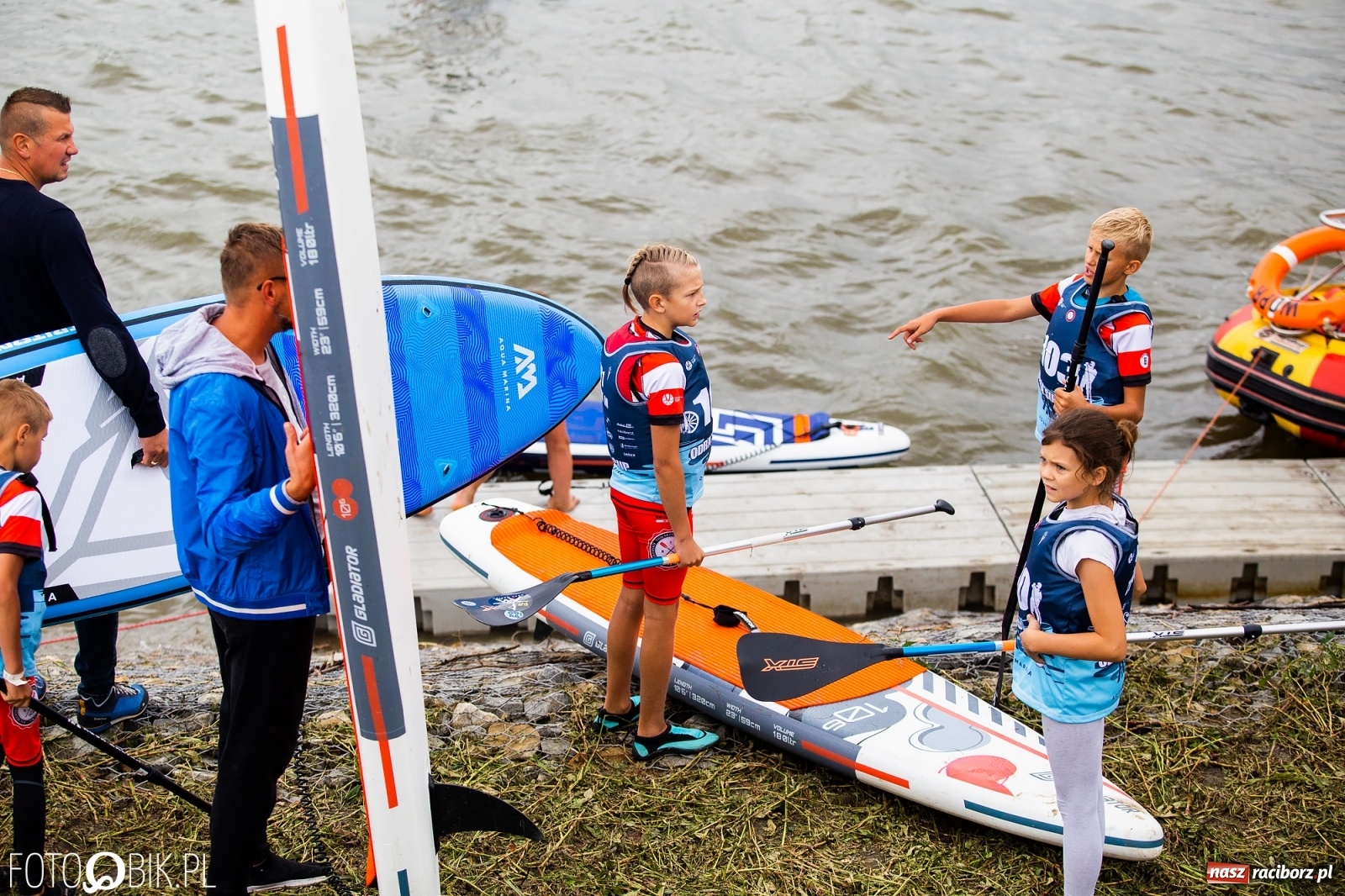 Zdjęcie w galerii na portalu naszraciborz.pl: Odra SUP CUP. Spotkanie z żywiołem [FOTO] wiadomości z regionu