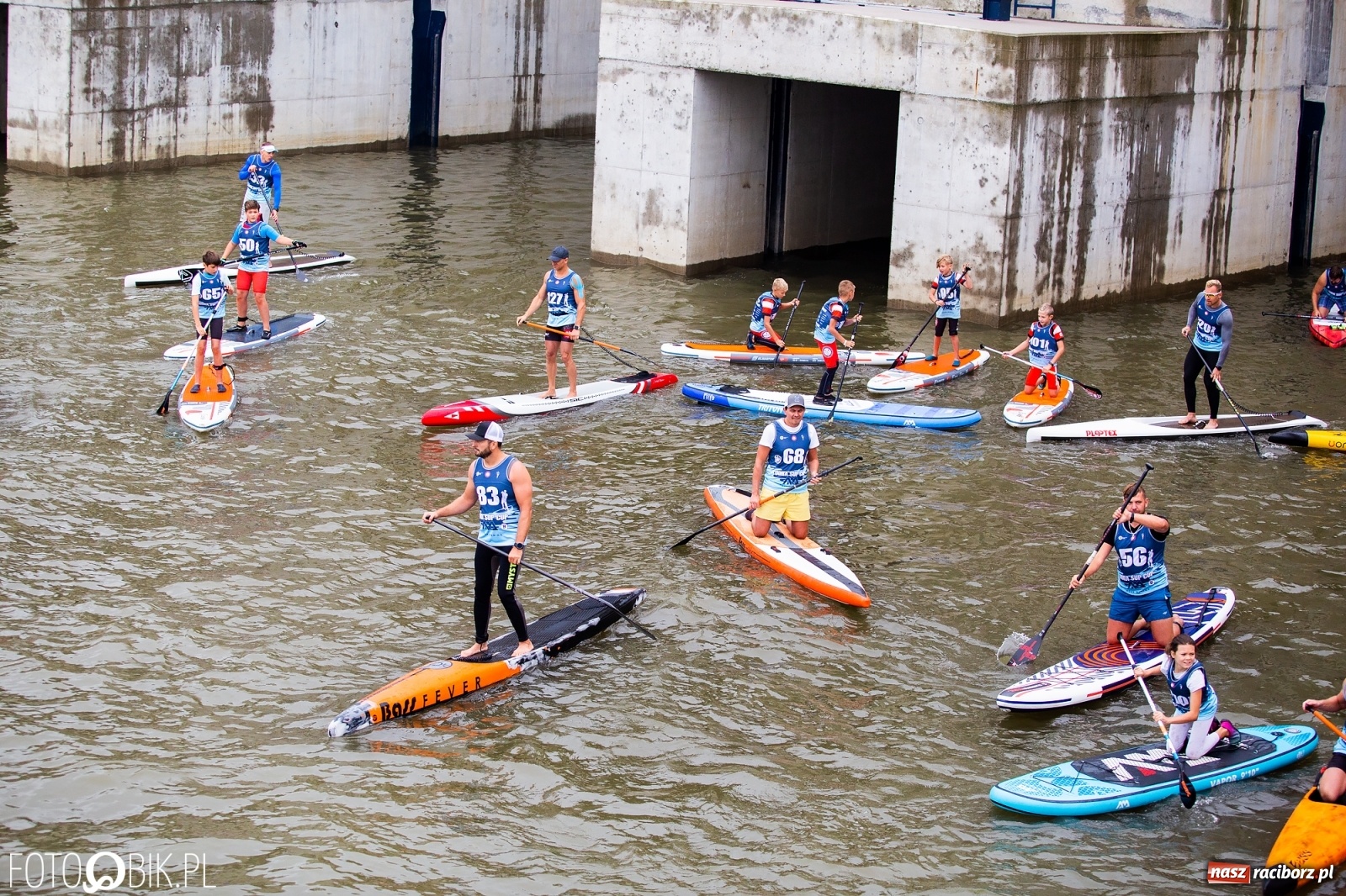 Zdjęcie w galerii na portalu naszraciborz.pl: Odra SUP CUP. Spotkanie z żywiołem [FOTO] wiadomości z regionu