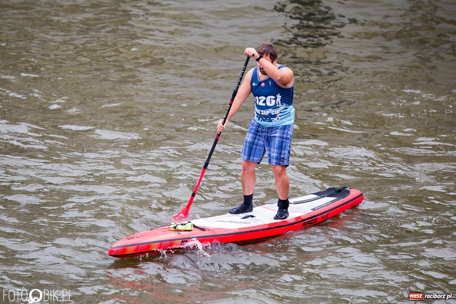 Zdjęcie w galerii na portalu naszraciborz.pl: Odra SUP CUP. Spotkanie z żywiołem [FOTO] wiadomości z regionu