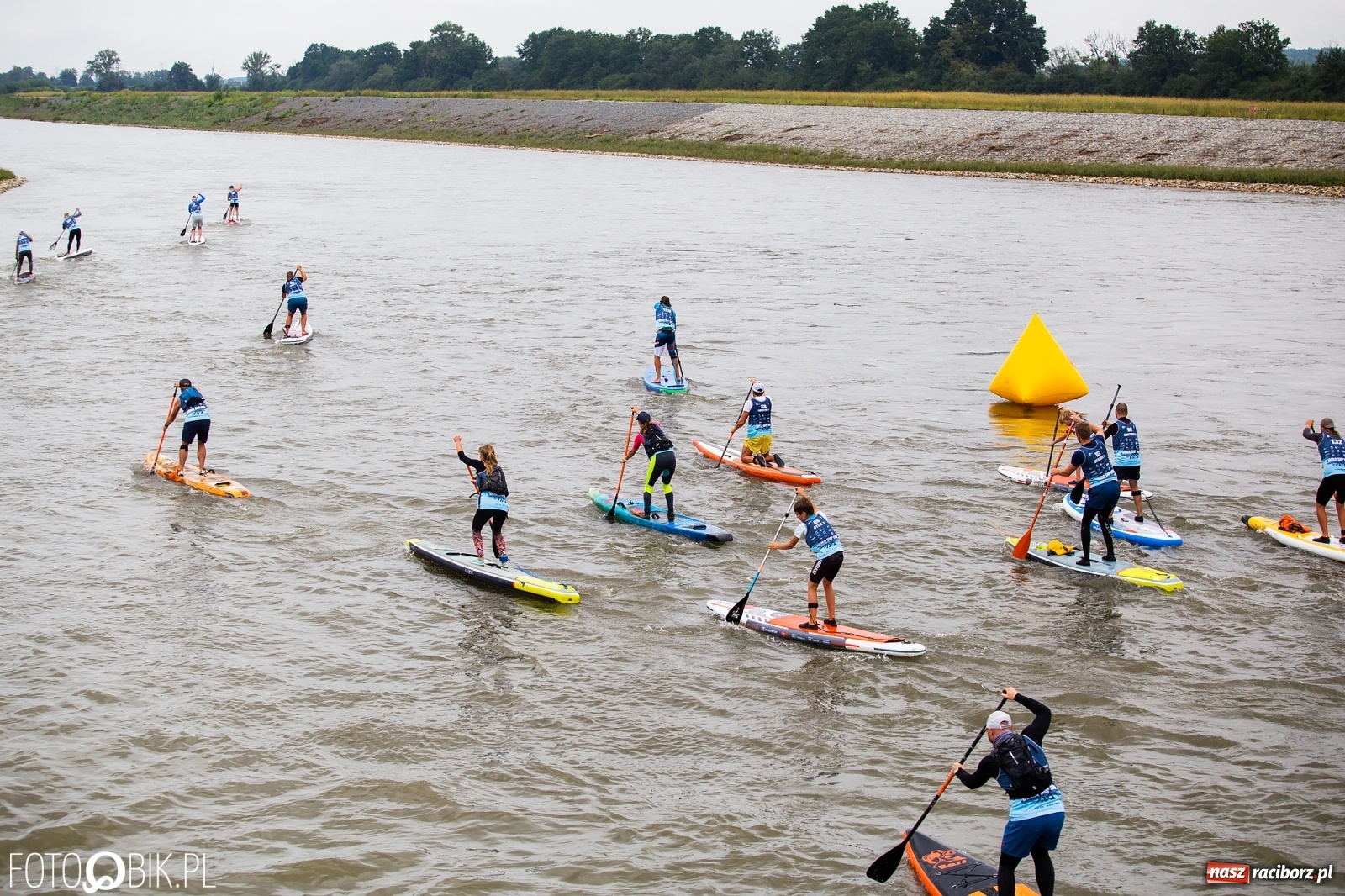 Zdjęcie w galerii na portalu naszraciborz.pl: Odra SUP CUP. Spotkanie z żywiołem [FOTO] wiadomości z regionu