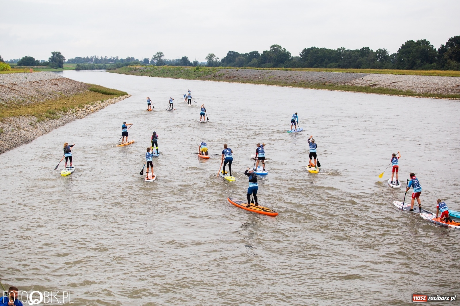 Zdjęcie w galerii na portalu naszraciborz.pl: Odra SUP CUP. Spotkanie z żywiołem [FOTO] wiadomości z regionu