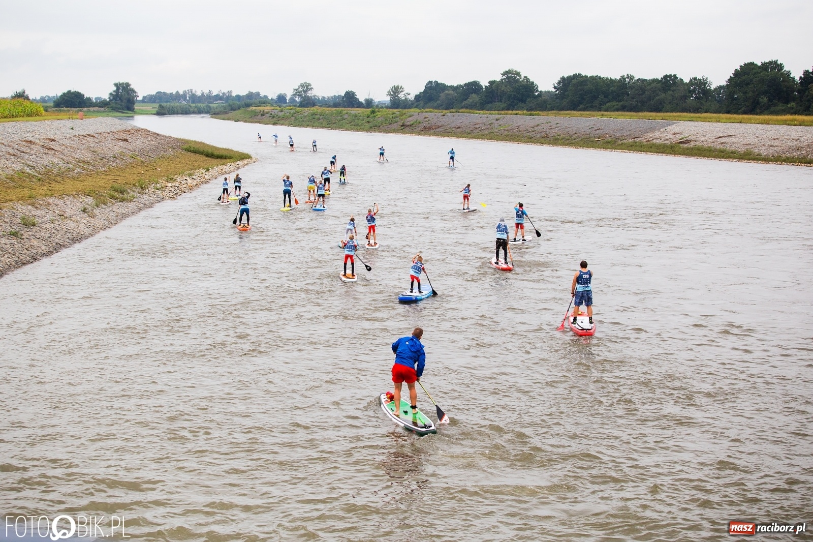 Zdjęcie w galerii na portalu naszraciborz.pl: Odra SUP CUP. Spotkanie z żywiołem [FOTO] wiadomości z regionu