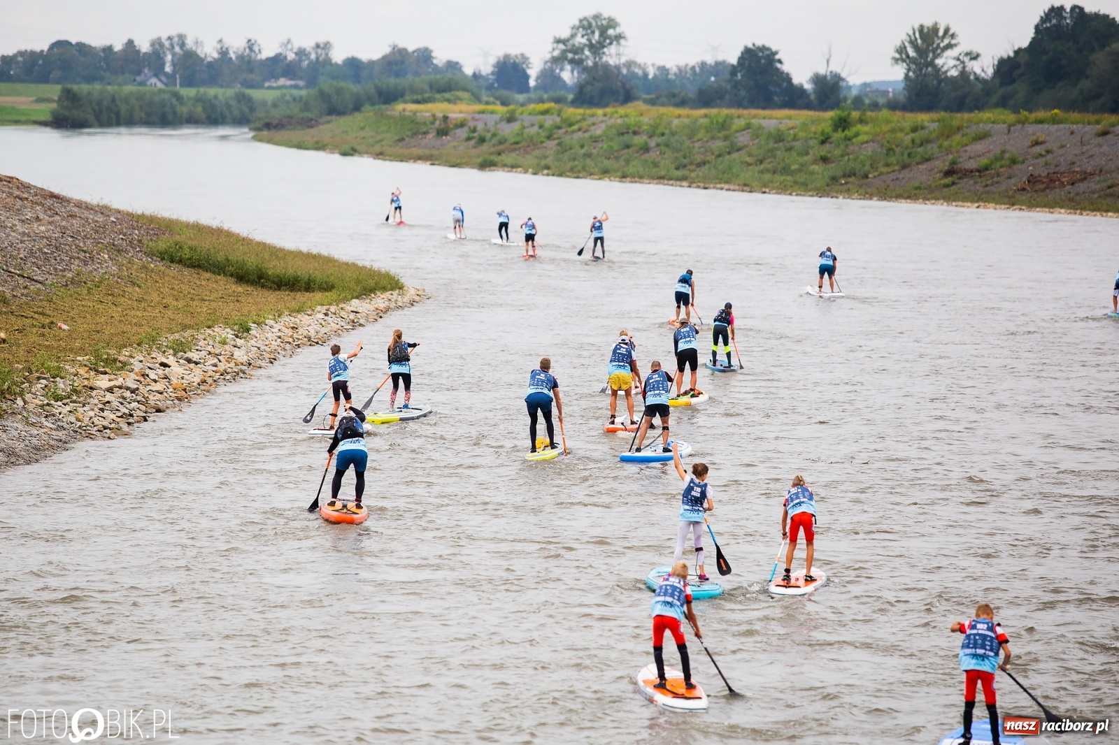 Zdjęcie w galerii na portalu naszraciborz.pl: Odra SUP CUP. Spotkanie z żywiołem [FOTO] wiadomości z regionu