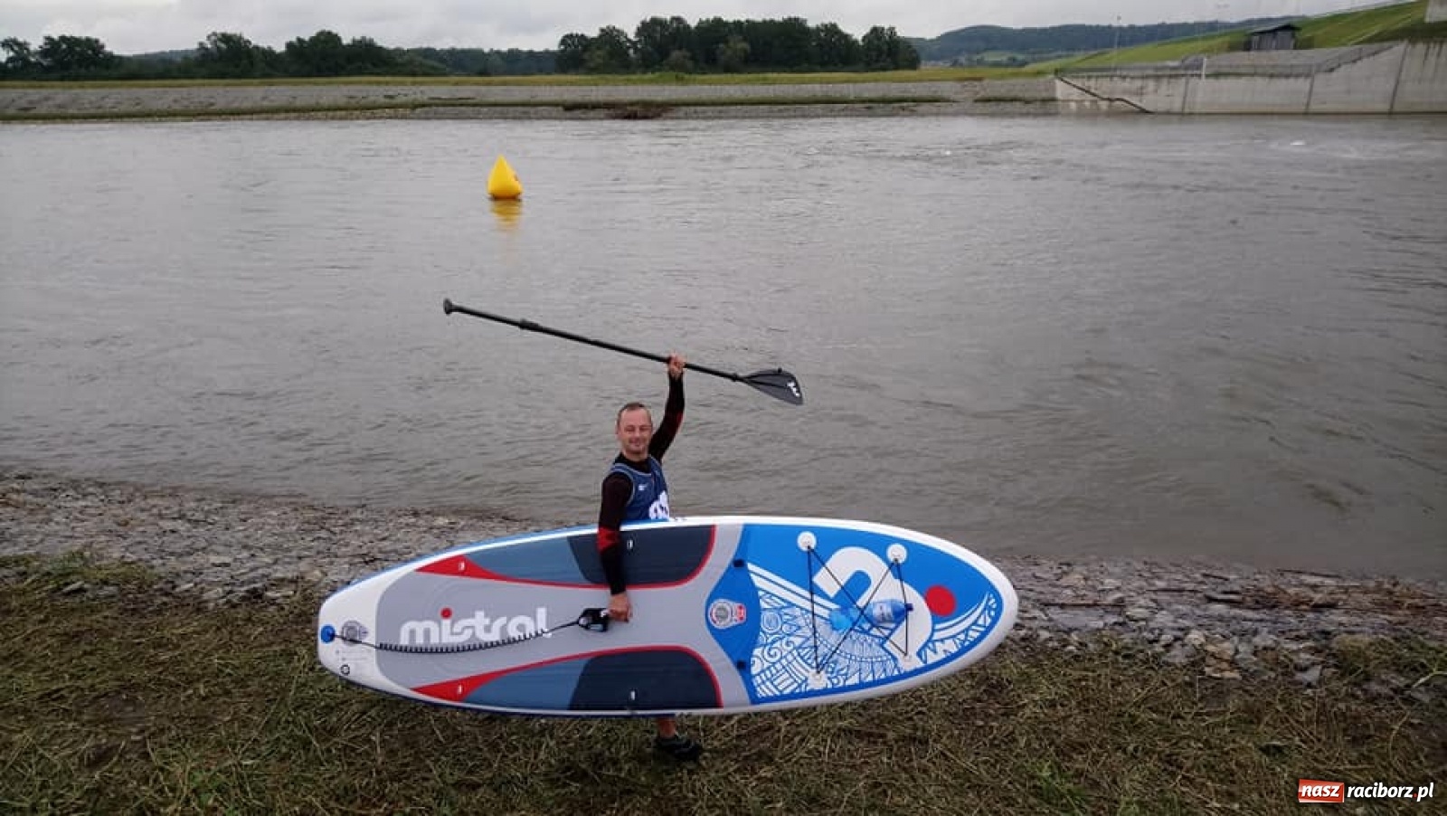 Zdjęcie w galerii na portalu naszraciborz.pl: Odra SUP CUP. Spotkanie z żywiołem [FOTO] wiadomości z regionu