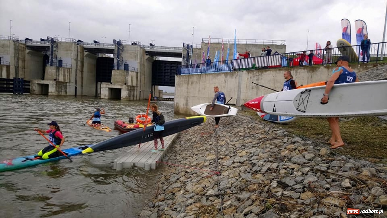 Zdjęcie w galerii na portalu naszraciborz.pl: Odra SUP CUP. Spotkanie z żywiołem [FOTO] wiadomości z regionu