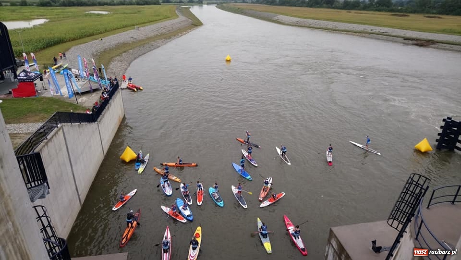 Zdjęcie w galerii na portalu naszraciborz.pl: Odra SUP CUP. Spotkanie z żywiołem [FOTO] wiadomości z regionu