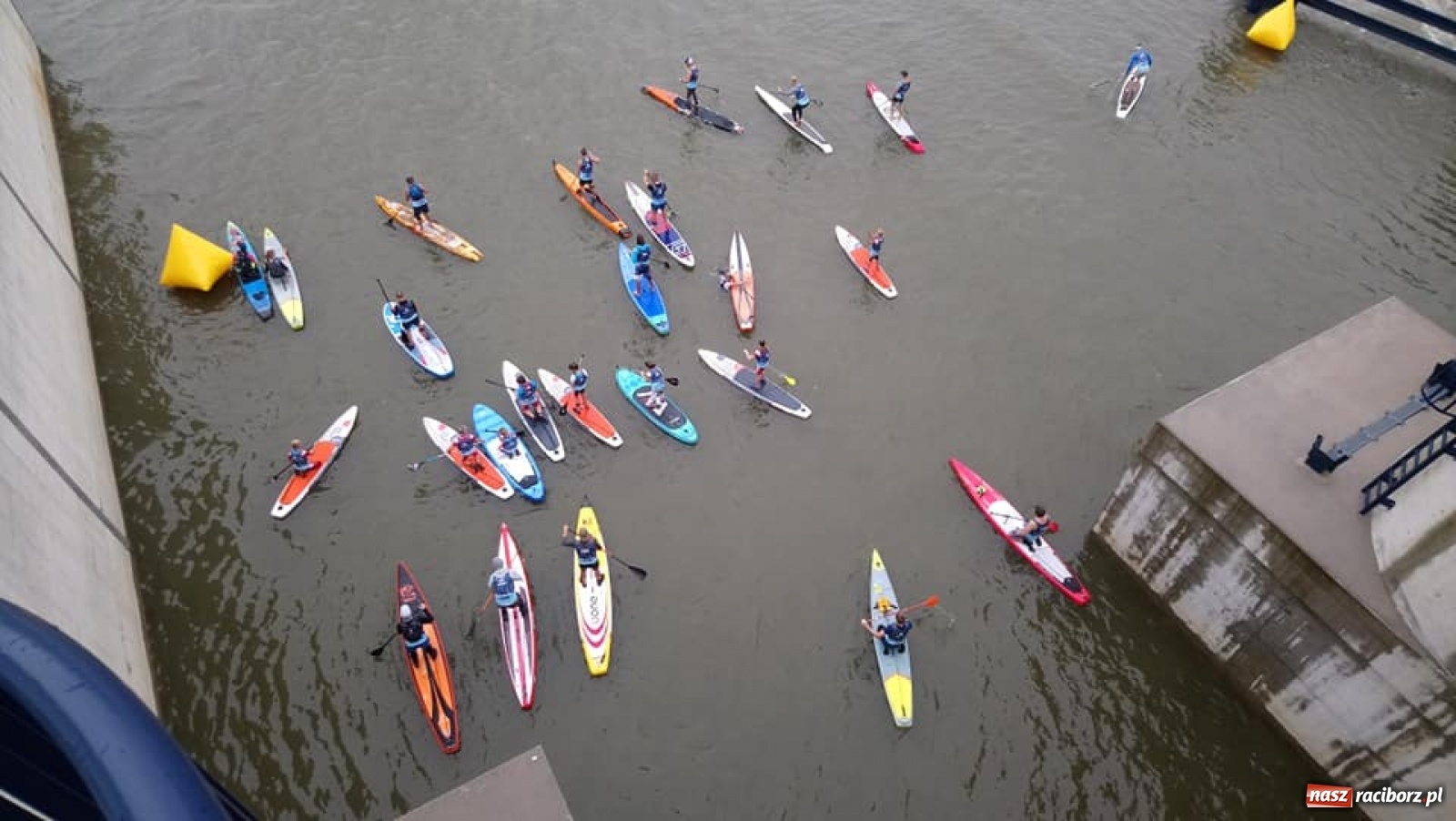 Zdjęcie w galerii na portalu naszraciborz.pl: Odra SUP CUP. Spotkanie z żywiołem [FOTO] wiadomości z regionu