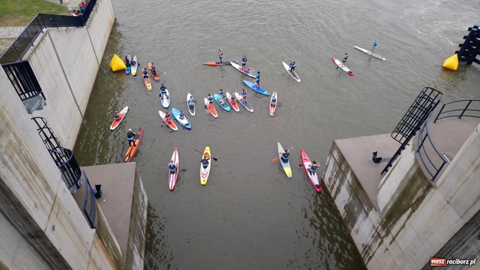 Zdjęcie w galerii na portalu naszraciborz.pl: Odra SUP CUP. Spotkanie z żywiołem [FOTO] wiadomości z regionu