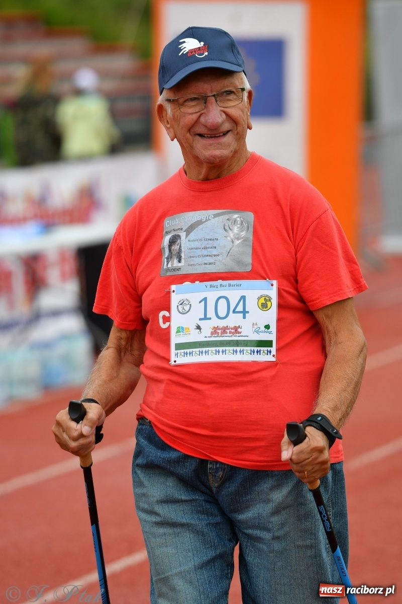 Zdjęcie w galerii na portalu naszraciborz.pl: V Raciborski Bieg Bez Barier  wiadomości z regionu