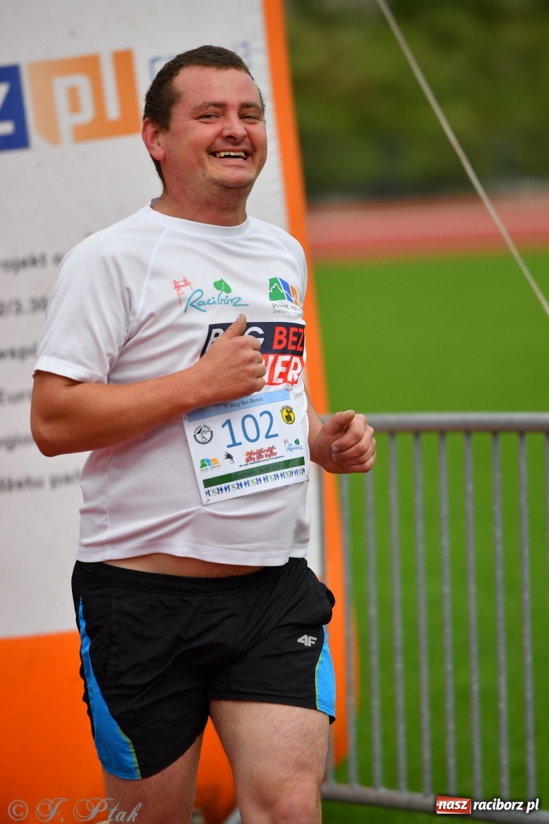 Zdjęcie w galerii na portalu naszraciborz.pl: V Raciborski Bieg Bez Barier  wiadomości z regionu
