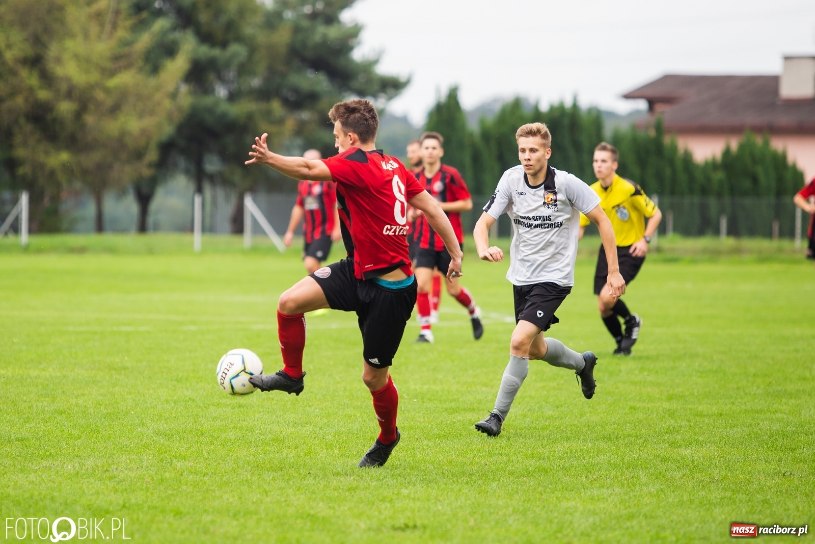 Zdjęcie w galerii na portalu naszraciborz.pl: Naprzód z Czyżowic zgasił kobylski Płomień [FOTO] wiadomości z regionu