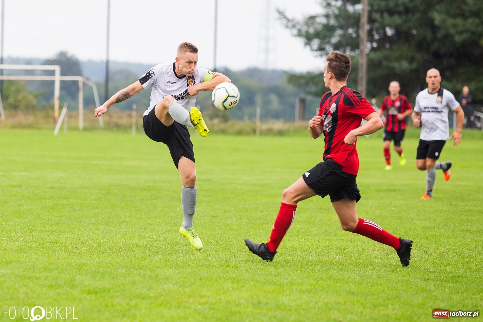 Zdjęcie w galerii na portalu naszraciborz.pl: Naprzód z Czyżowic zgasił kobylski Płomień [FOTO] wiadomości z regionu
