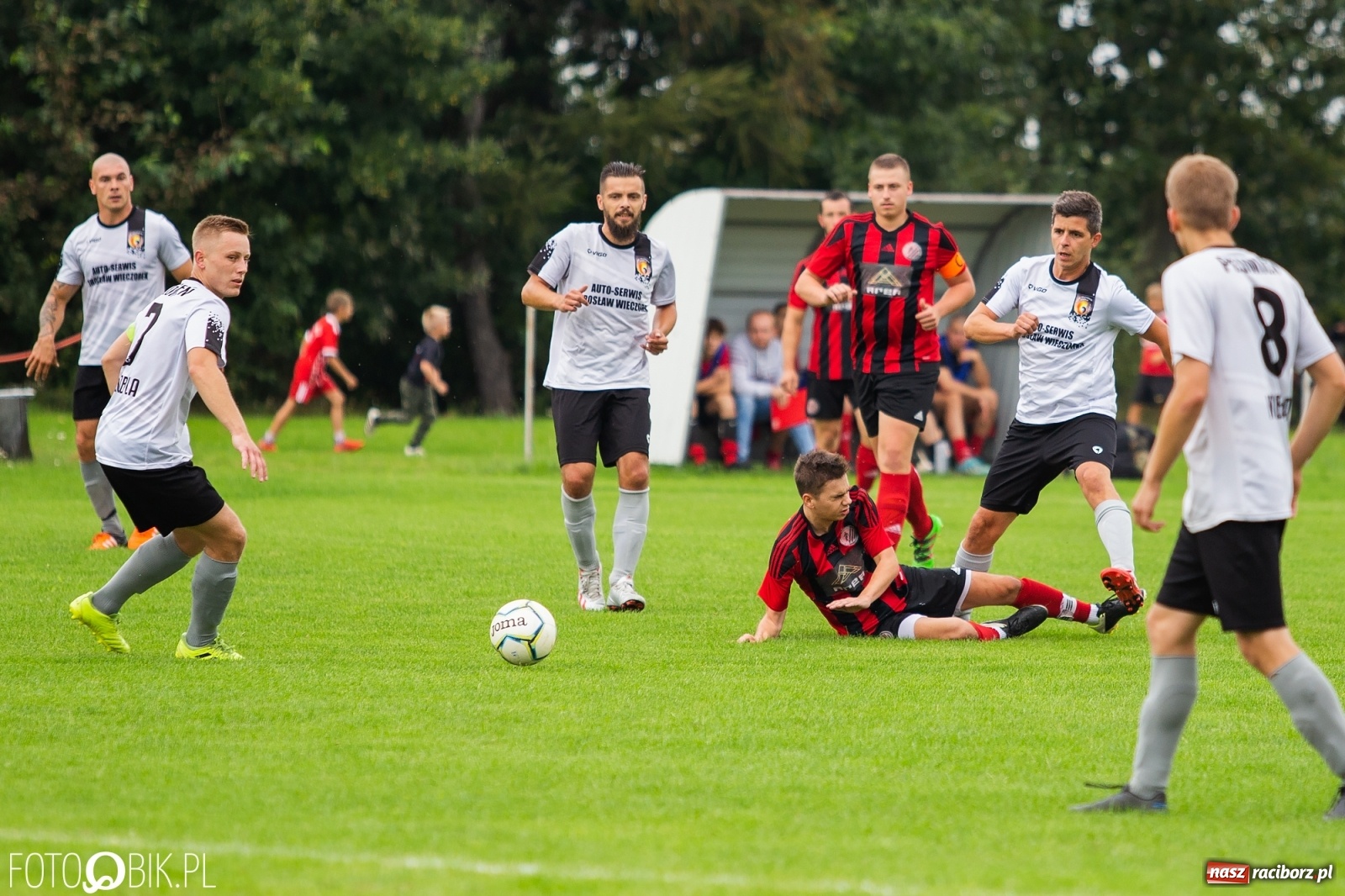Zdjęcie w galerii na portalu naszraciborz.pl: Naprzód z Czyżowic zgasił kobylski Płomień [FOTO] wiadomości z regionu
