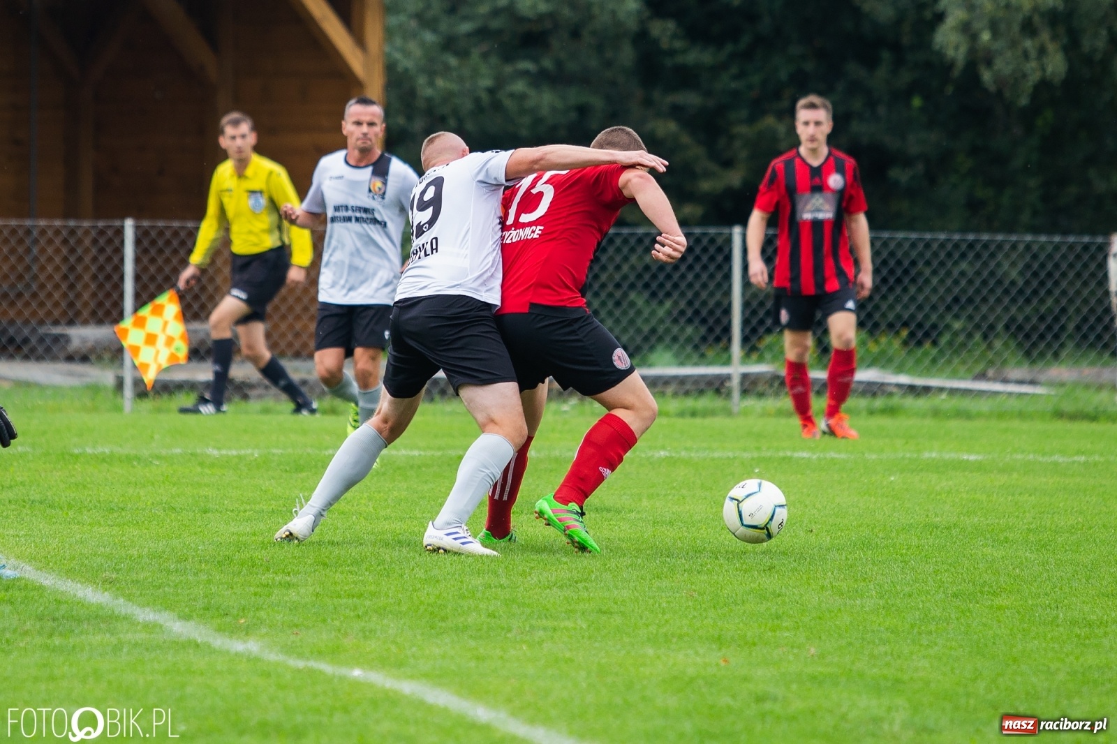 Zdjęcie w galerii na portalu naszraciborz.pl: Naprzód z Czyżowic zgasił kobylski Płomień [FOTO] wiadomości z regionu