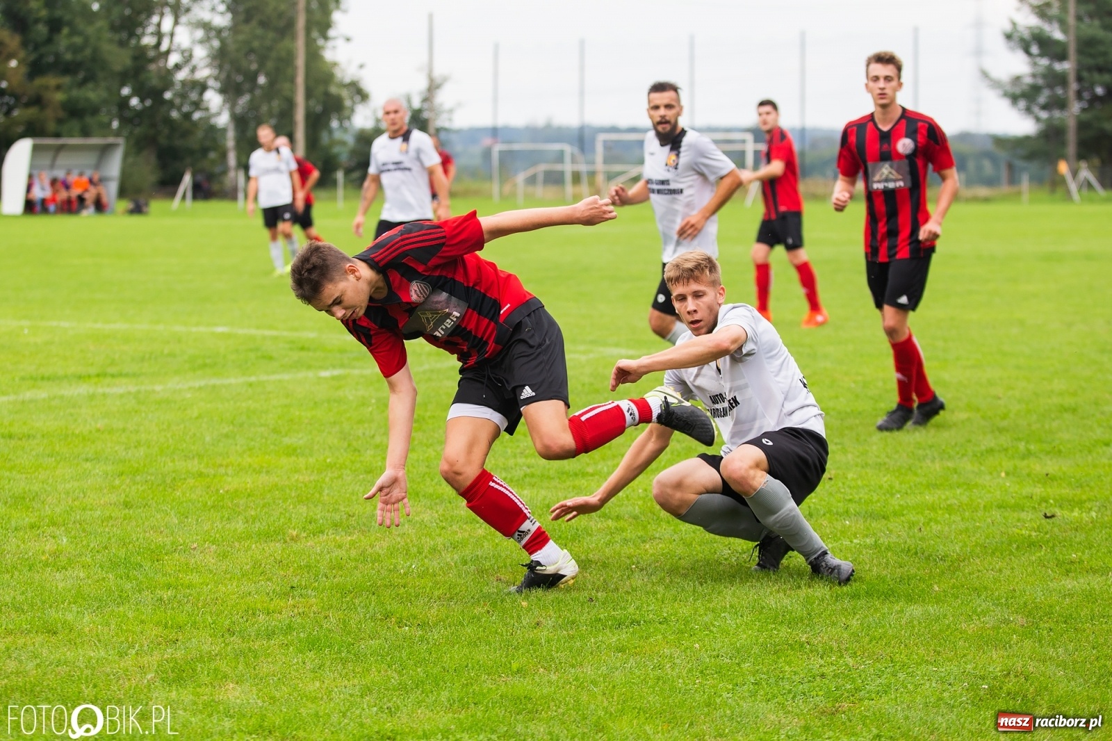 Zdjęcie w galerii na portalu naszraciborz.pl: Naprzód z Czyżowic zgasił kobylski Płomień [FOTO] wiadomości z regionu