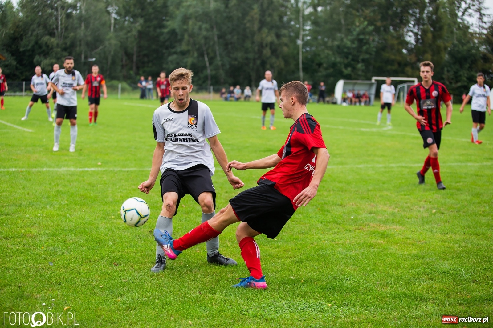Zdjęcie w galerii na portalu naszraciborz.pl: Naprzód z Czyżowic zgasił kobylski Płomień [FOTO] wiadomości z regionu