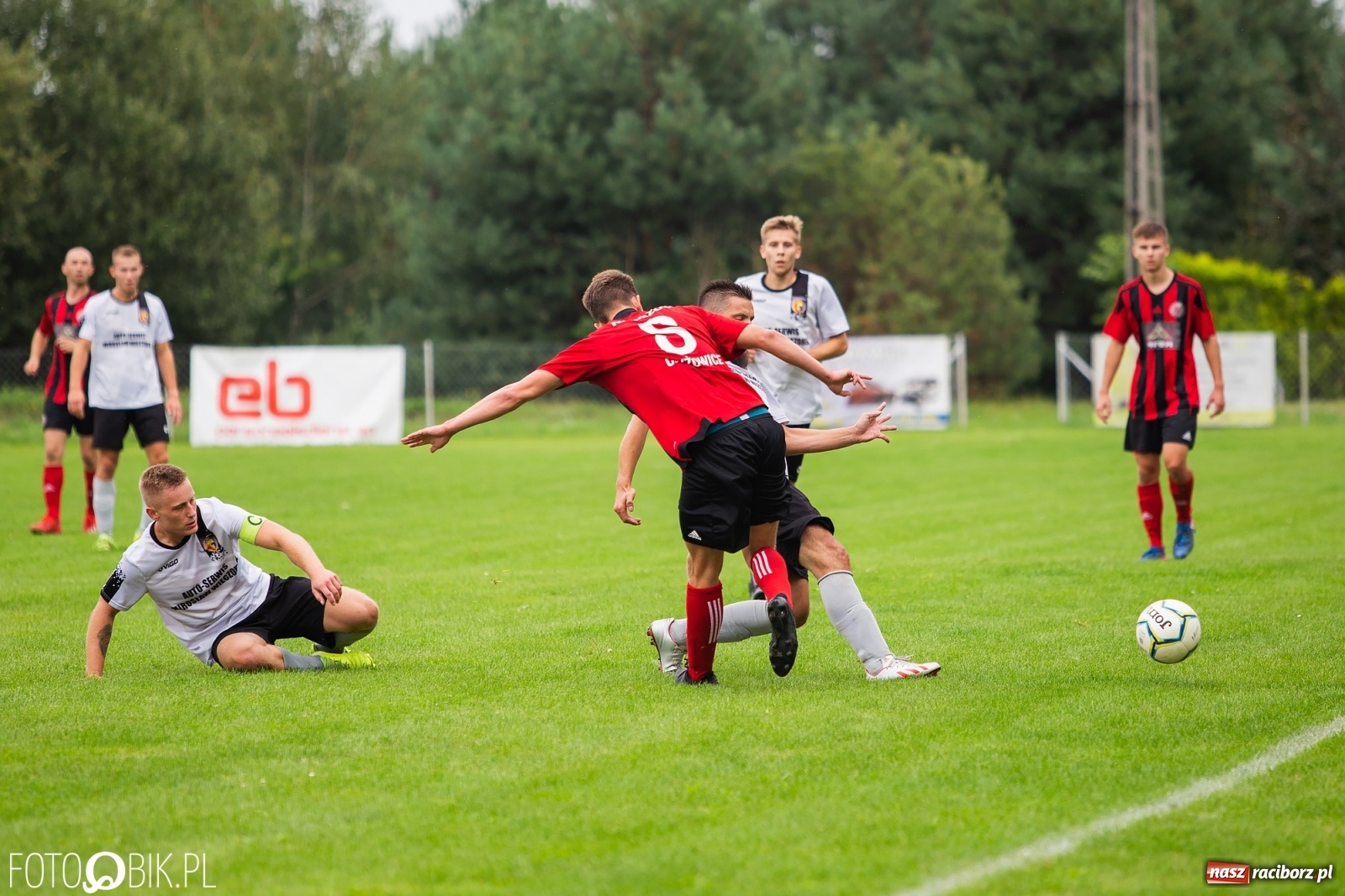 Zdjęcie w galerii na portalu naszraciborz.pl: Naprzód z Czyżowic zgasił kobylski Płomień [FOTO] wiadomości z regionu