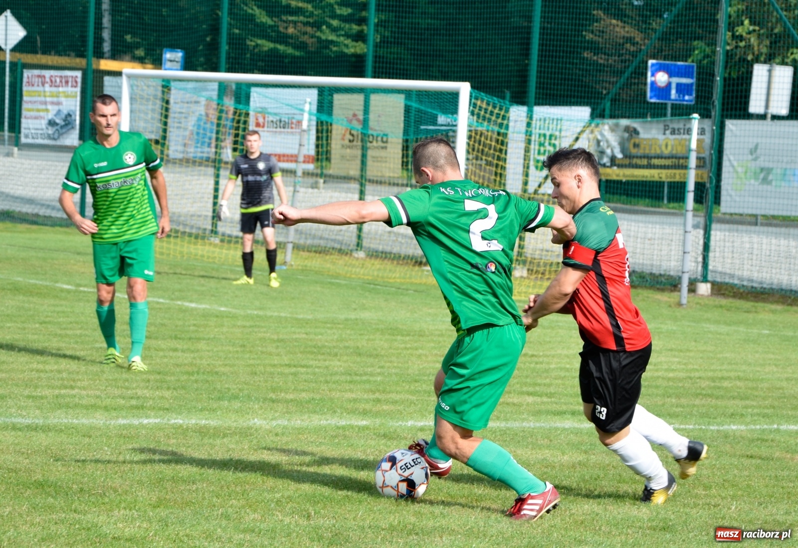 Zdjęcie w galerii na portalu naszraciborz.pl: Tworków poległ w Gorzycach i spadł z piedestału [FOTO] wiadomości z regionu