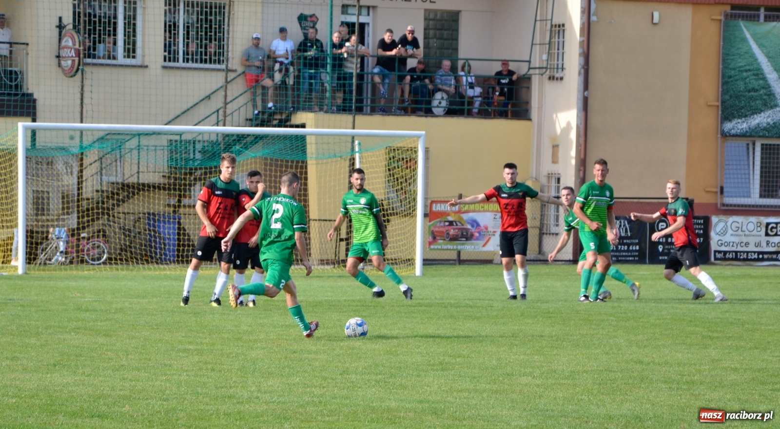 Zdjęcie w galerii na portalu naszraciborz.pl: Tworków poległ w Gorzycach i spadł z piedestału [FOTO] wiadomości z regionu