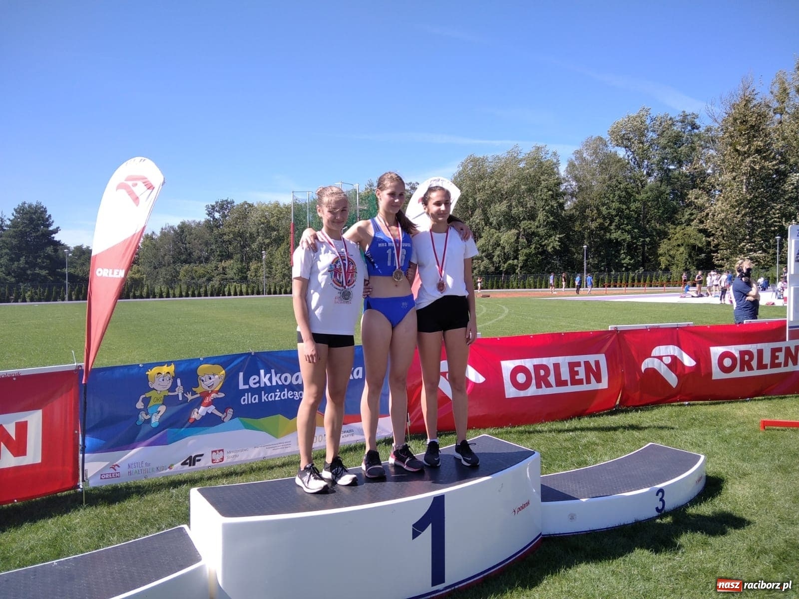 Zdjęcie w galerii na portalu naszraciborz.pl: Lekkoatleci Victorii Racibórz z medalami Mistrzostw Śląska Młodzików wiadomości z regionu