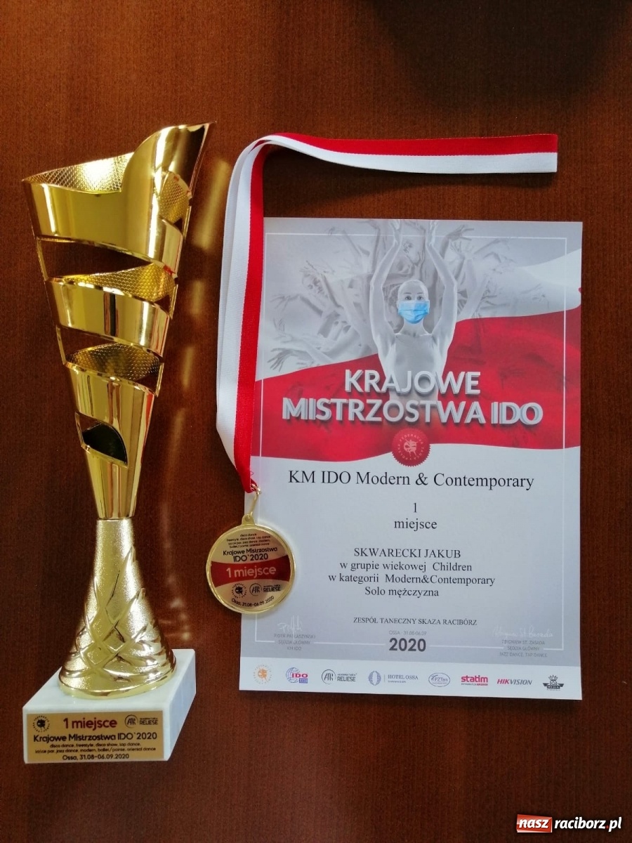 Zdjęcie w galerii na portalu naszraciborz.pl: Sukces młodego tancerza raciborskiej Skazy wiadomości z regionu