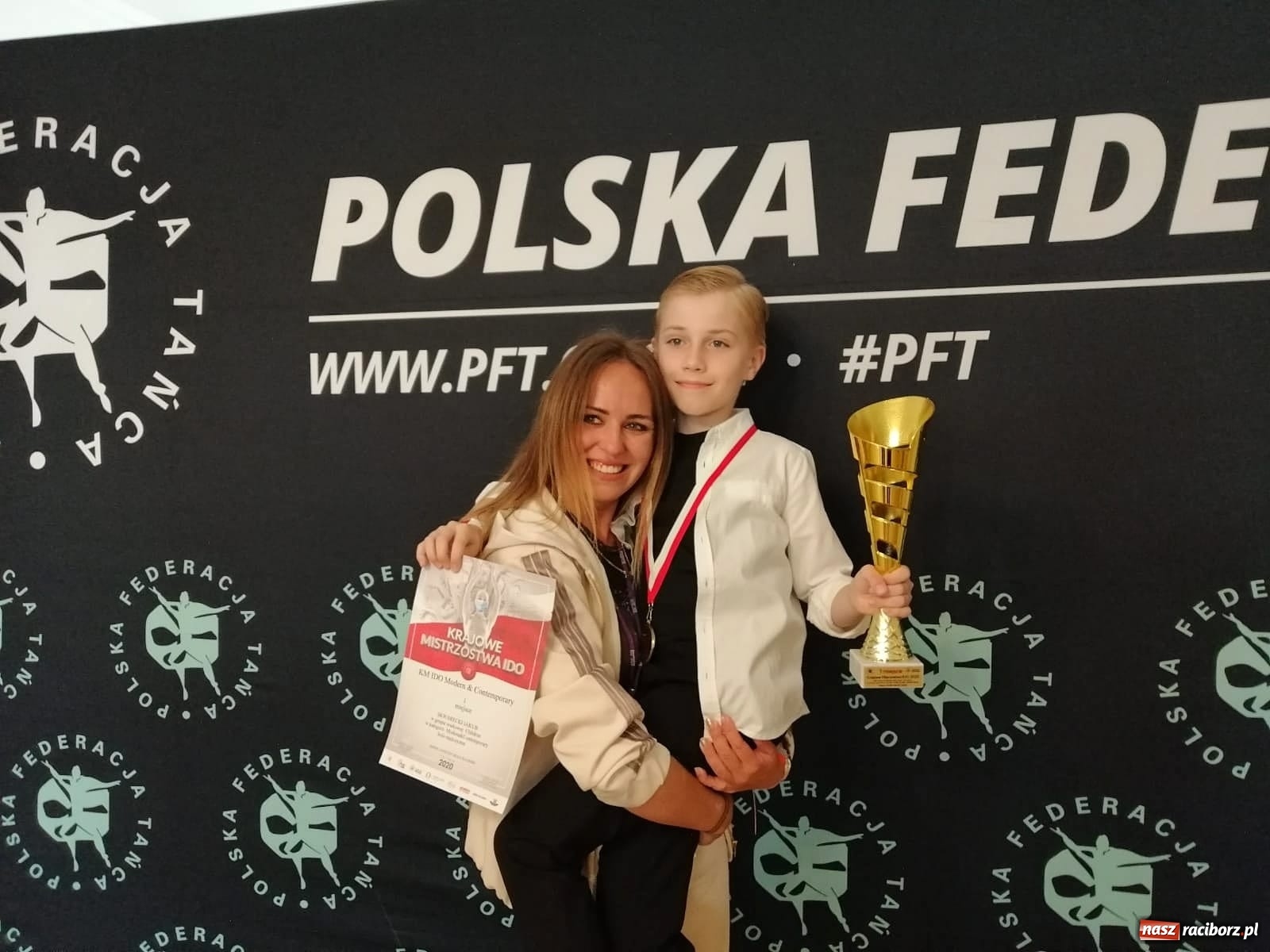 Zdjęcie w galerii na portalu naszraciborz.pl: Sukces młodego tancerza raciborskiej Skazy wiadomości z regionu