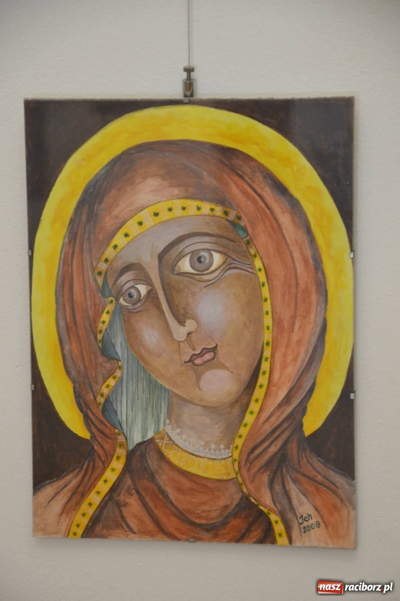 Zdjęcie w galerii na portalu naszraciborz.pl: Zamkowy wernisaż wystawy prac Janiny Chrapacz-Koloski  wiadomości z regionu