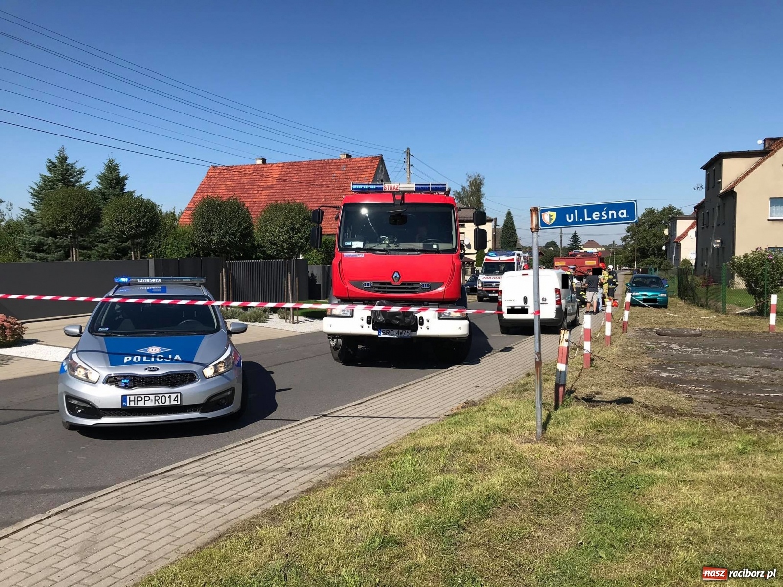 Zdjęcie w galerii na portalu naszraciborz.pl: Komunikat policji w sprawie zdarzenia drogowego w Babicach wiadomości z regionu