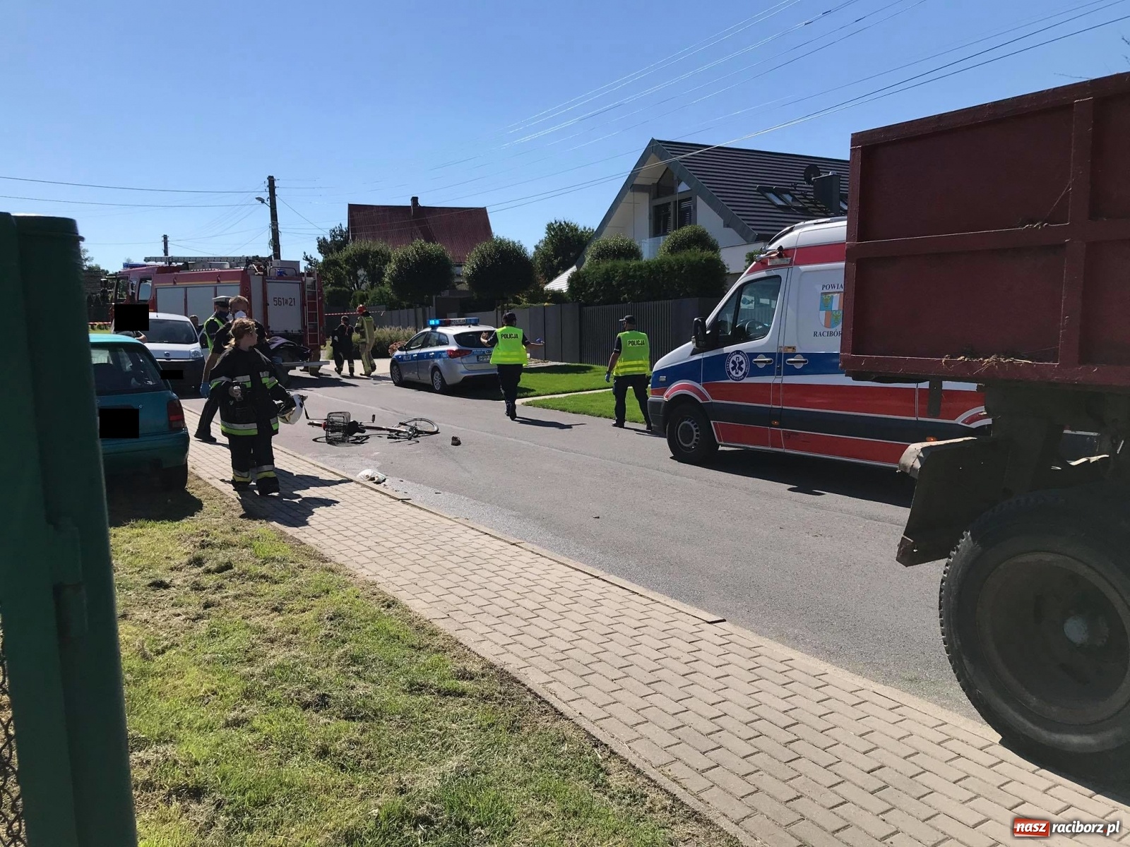 Zdjęcie w galerii na portalu naszraciborz.pl: Komunikat policji w sprawie zdarzenia drogowego w Babicach wiadomości z regionu