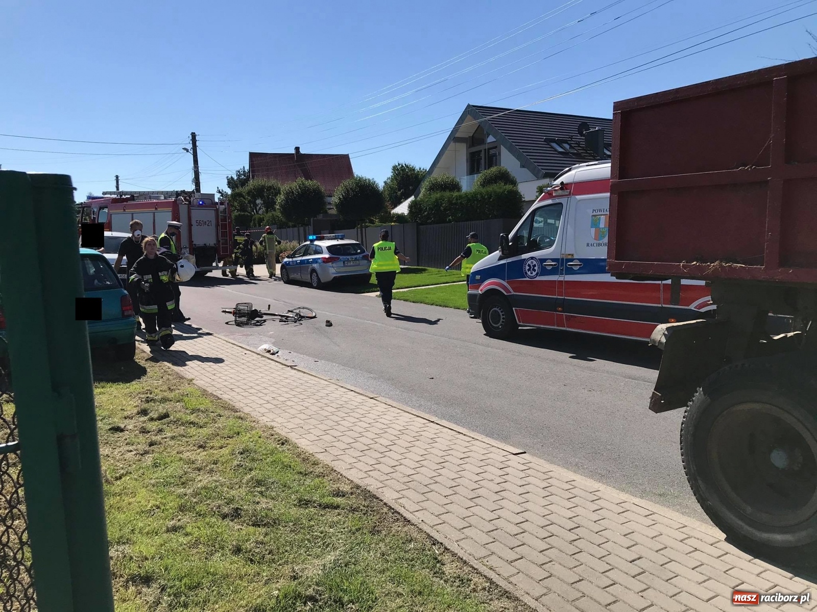 Zdjęcie w galerii na portalu naszraciborz.pl: Komunikat policji w sprawie zdarzenia drogowego w Babicach wiadomości z regionu