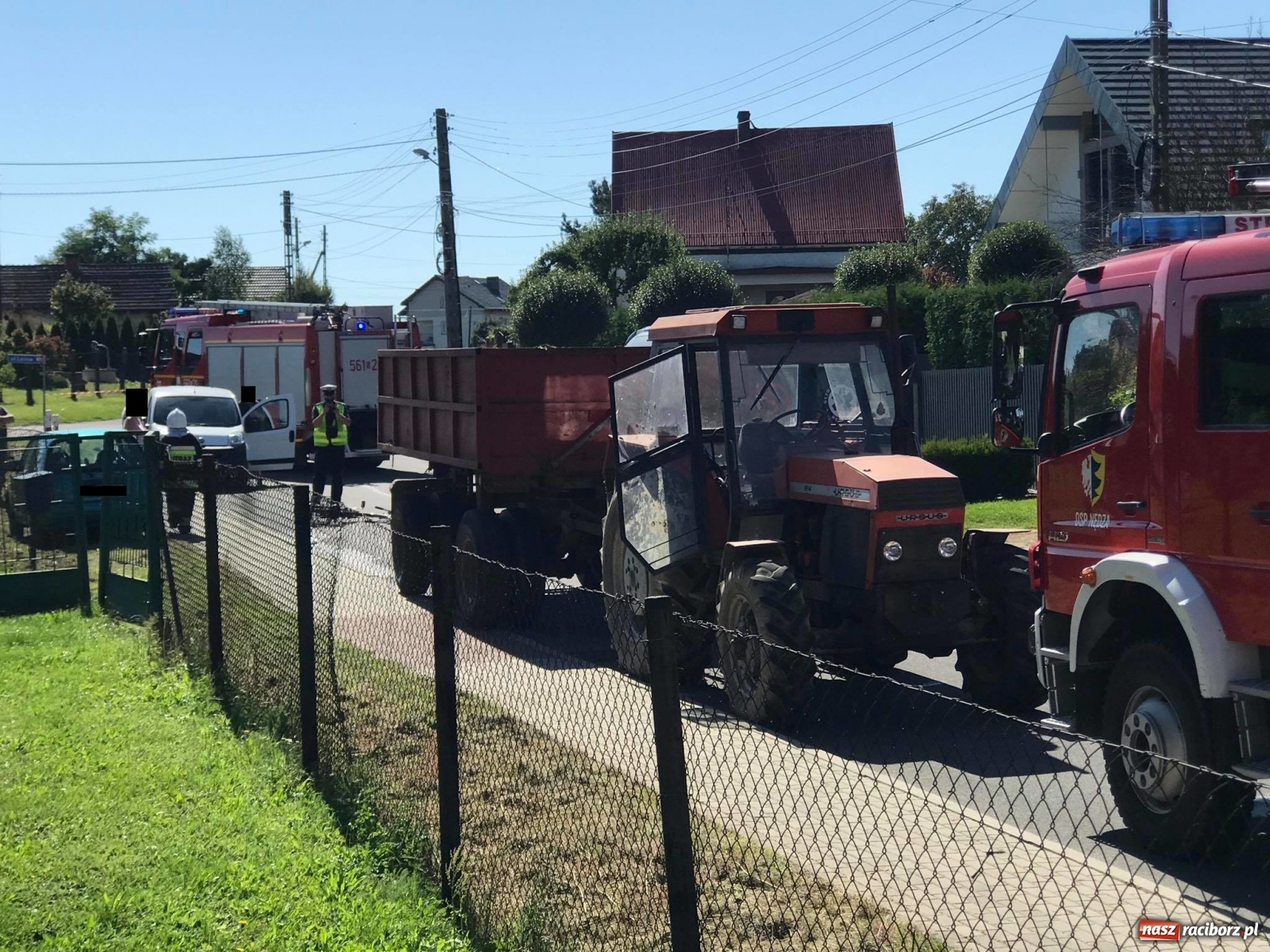 Zdjęcie w galerii na portalu naszraciborz.pl: Komunikat policji w sprawie zdarzenia drogowego w Babicach wiadomości z regionu