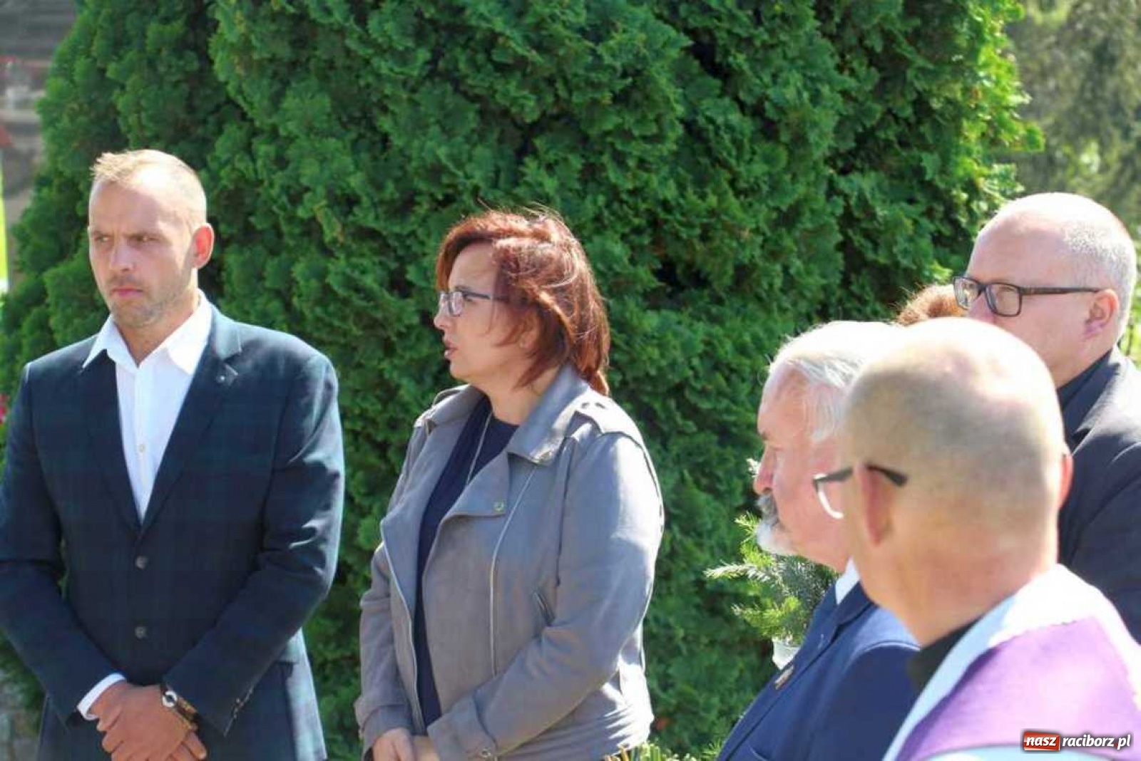 Zdjęcie w galerii na portalu naszraciborz.pl: W Pogrzebieniu poświęcono pomnik powstańca śląskiego [FOTO] wiadomości z regionu